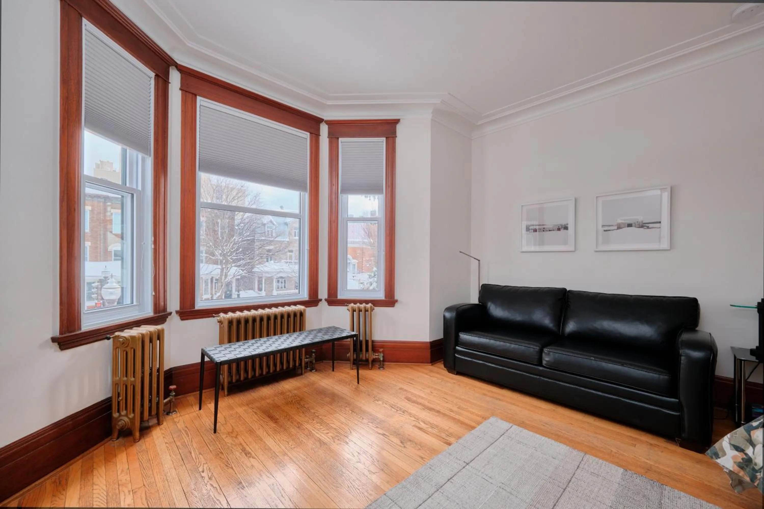 Seating area in Le Widor