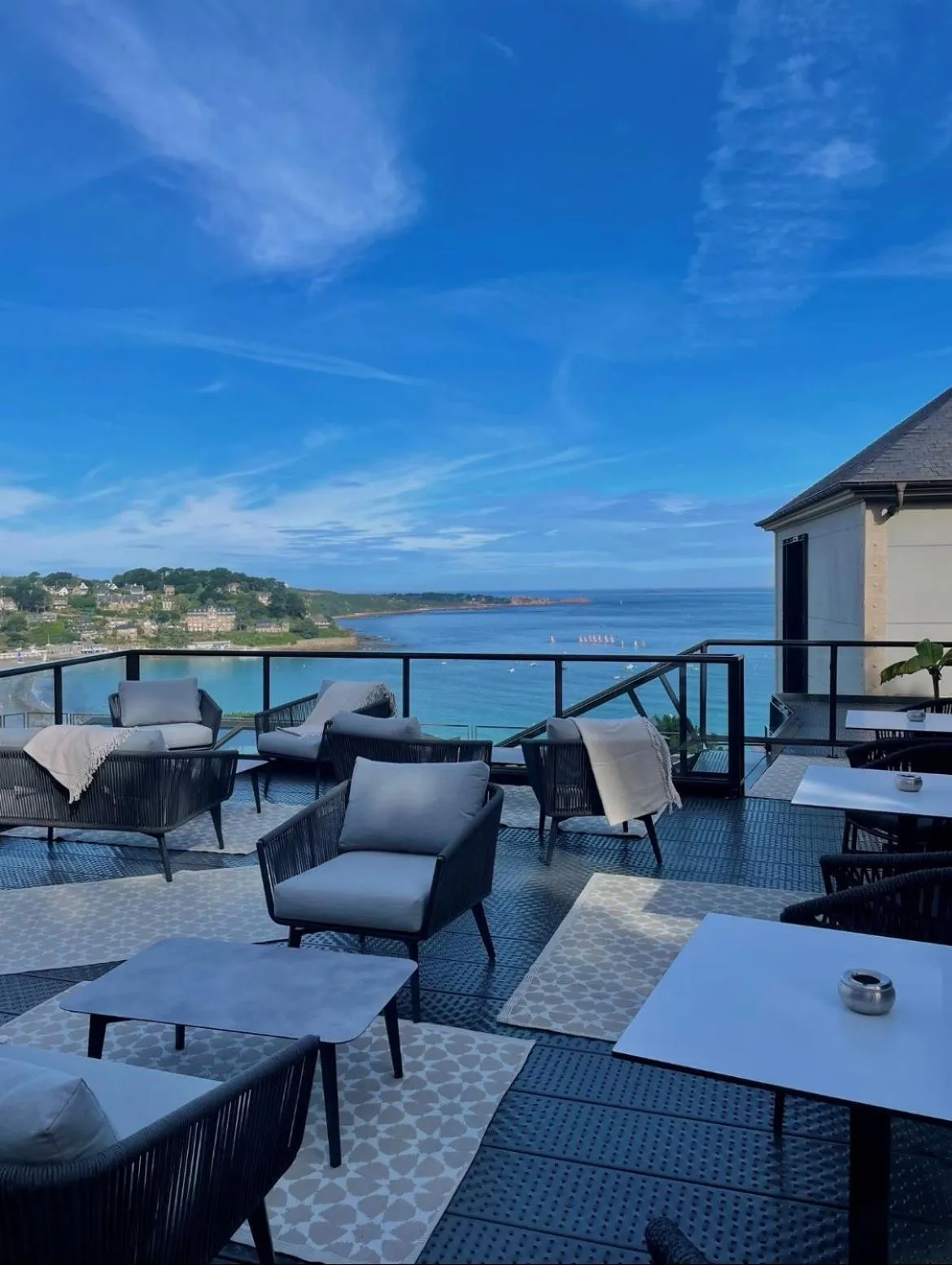 Balcony/Terrace in L'Agapa Hôtel - Spa Codage