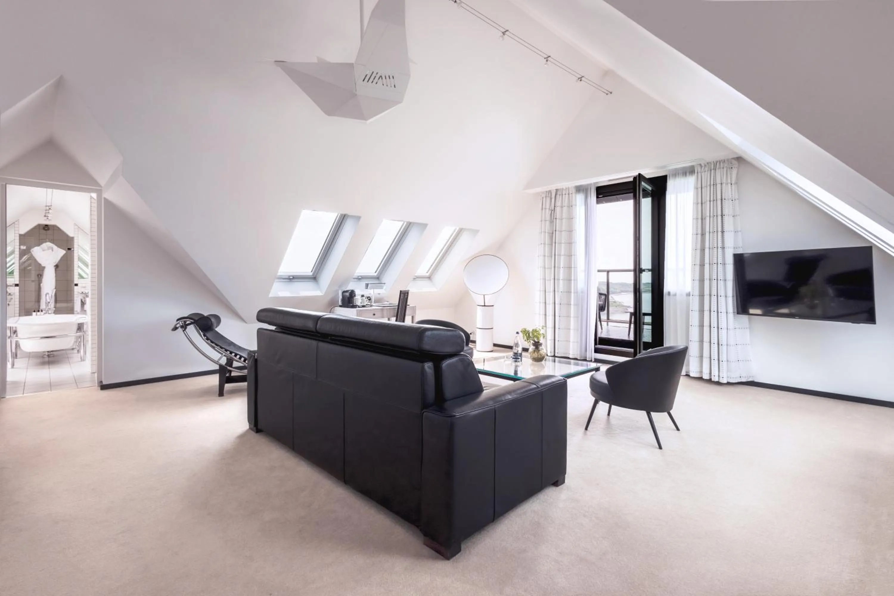 Living room in L'Agapa Hôtel - Spa Codage