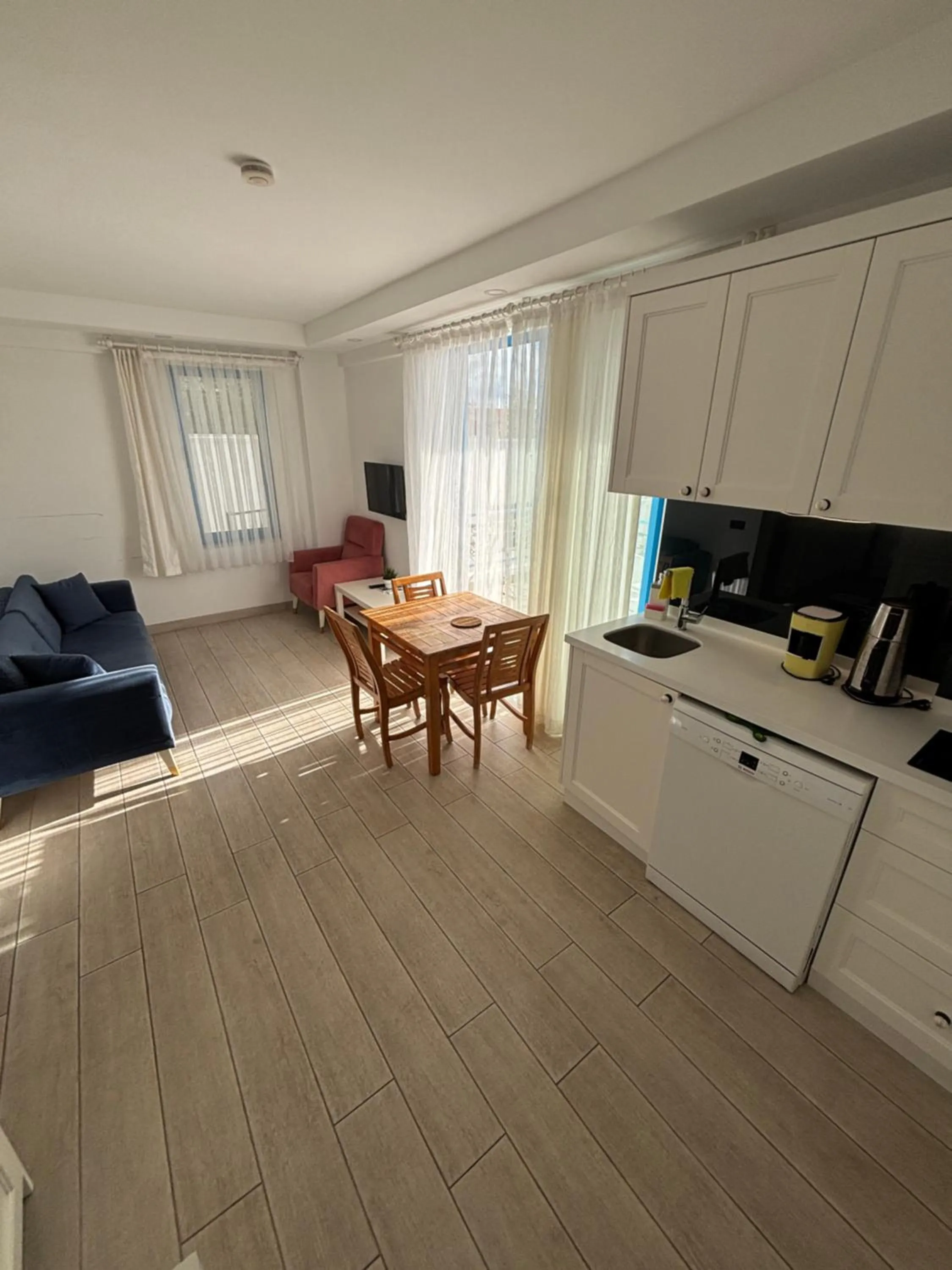 Seating area in Carpediem Apart