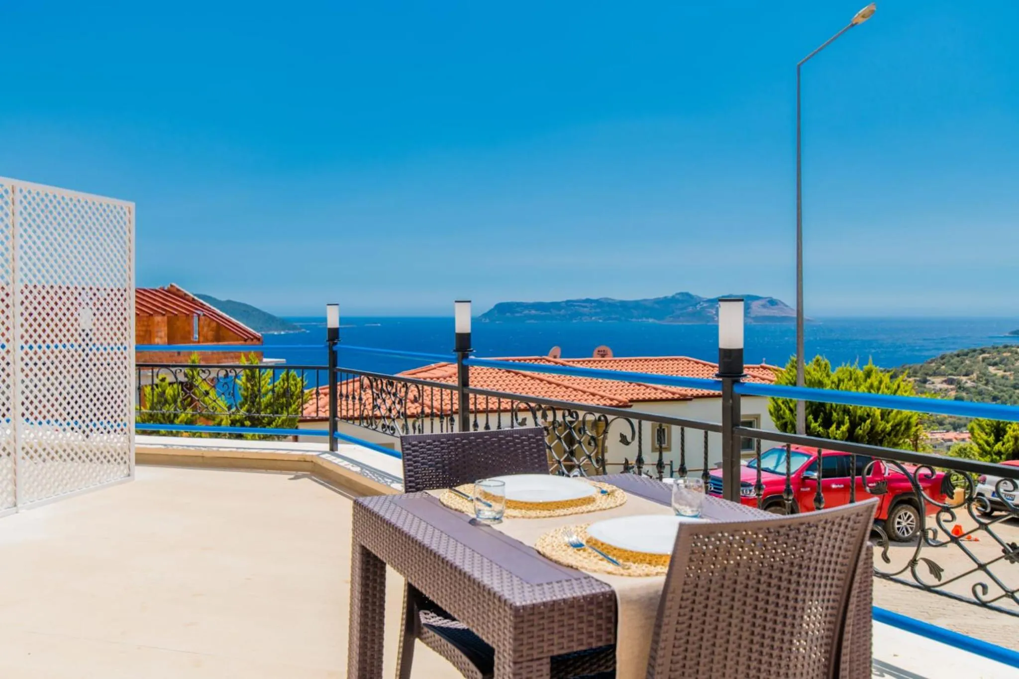 Balcony/Terrace in Carpediem Apart