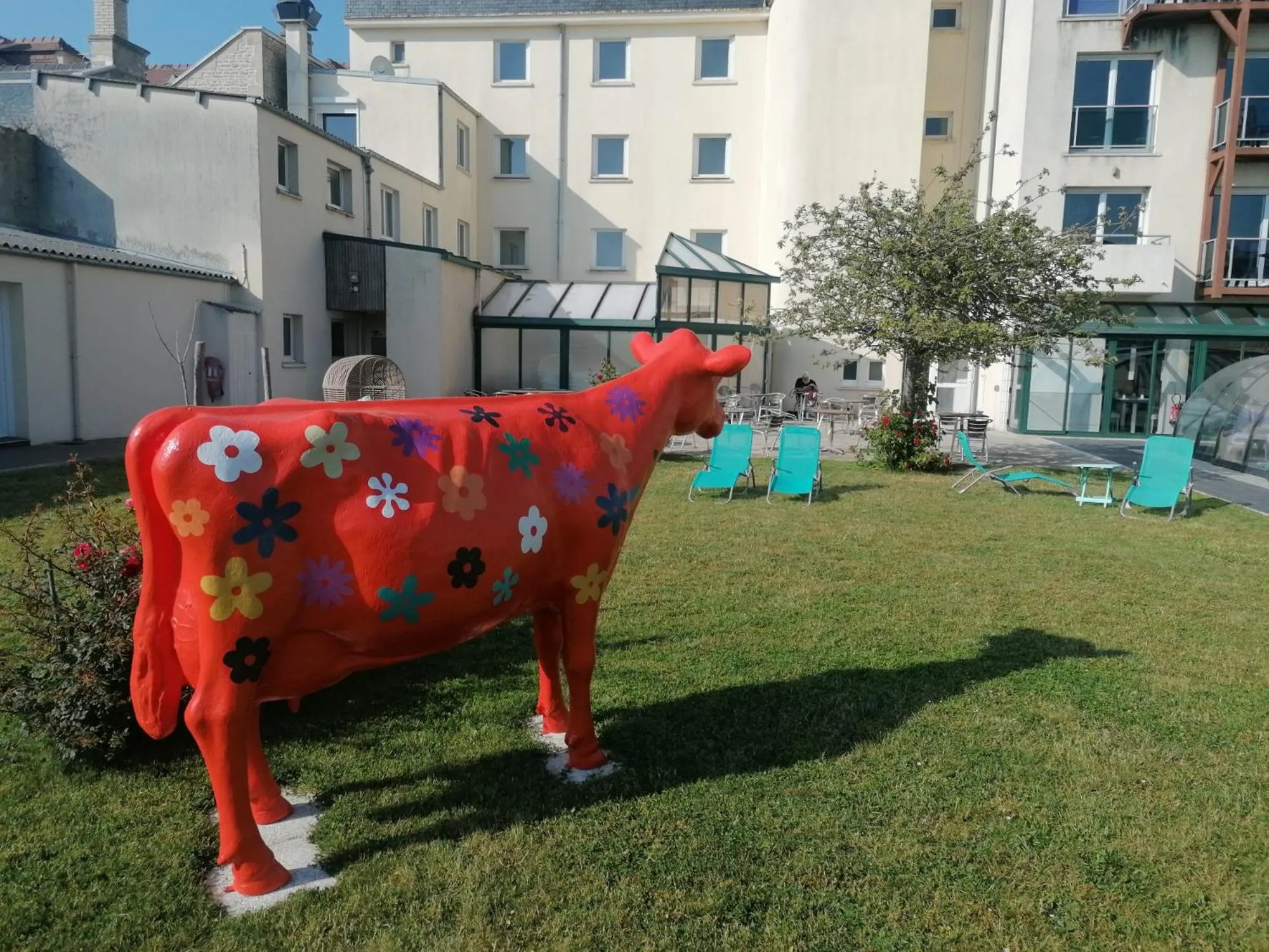 Decorative detail in Hotel des Thermes et du Casino