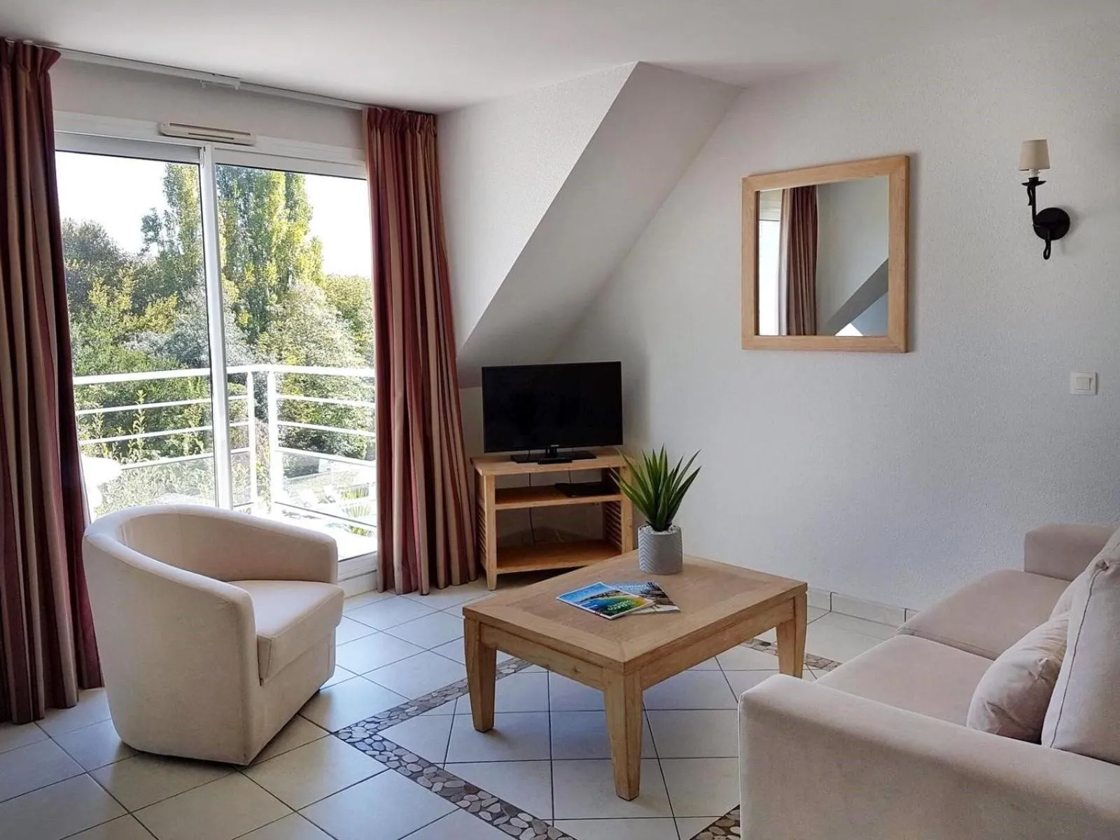Two-Bedroom Apartment (5-7 adults) with Swimming Pool View in Résidence Goélia Le Domaine des Glénan