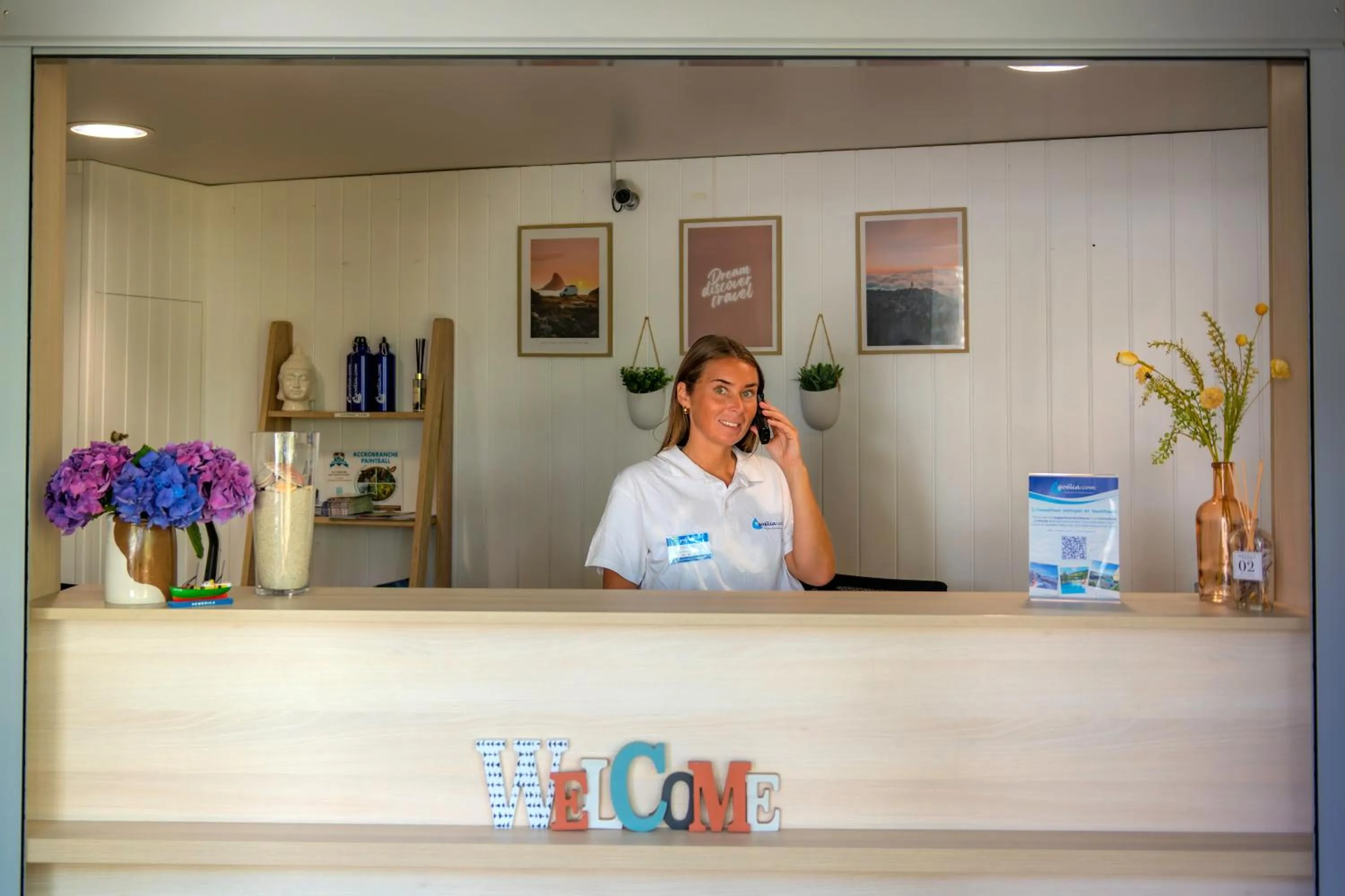 Lobby or reception in Résidence Goélia Le Domaine des Glénan