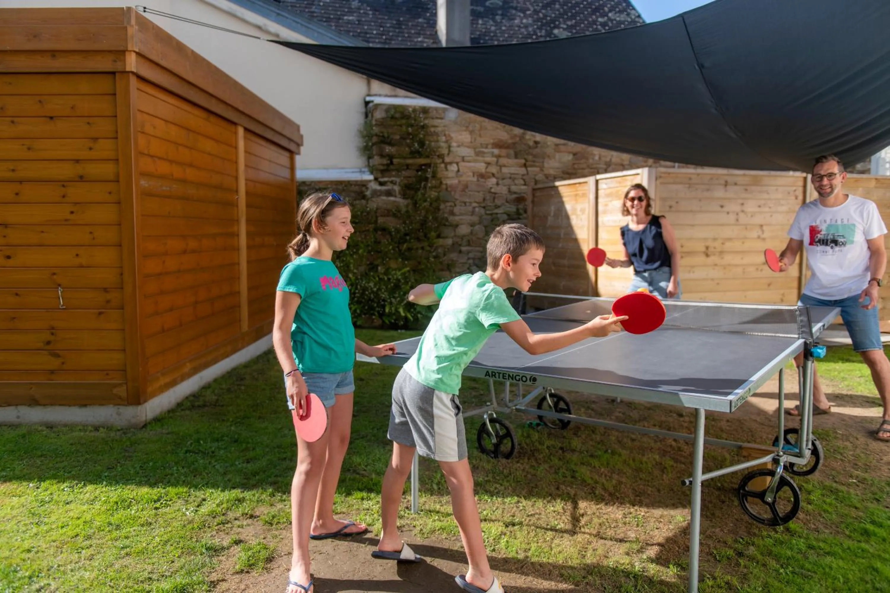Table tennis in Résidence Goélia Le Domaine des Glénan