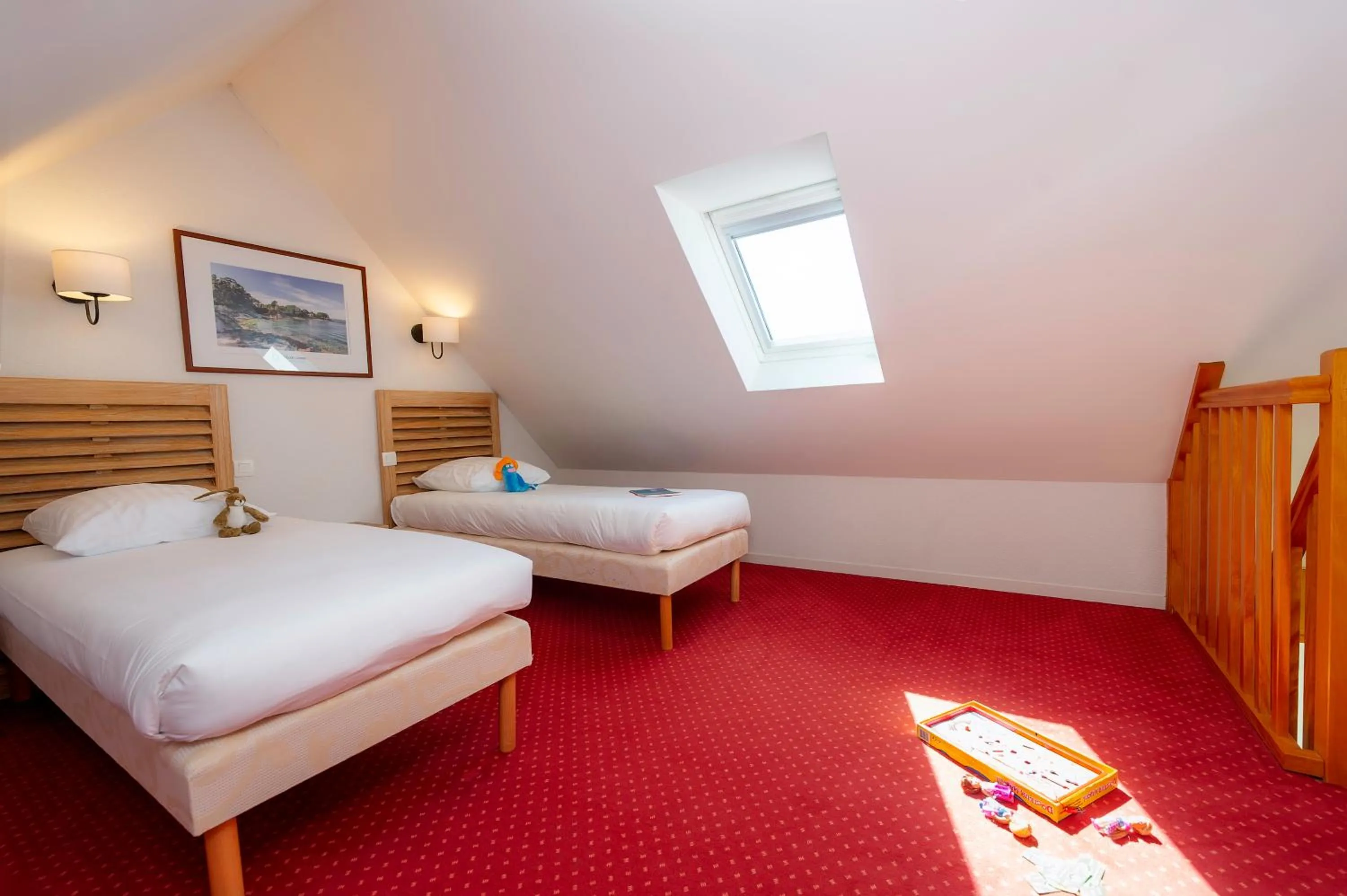 Bedroom, Bed in Résidence Goélia Le Domaine des Glénan