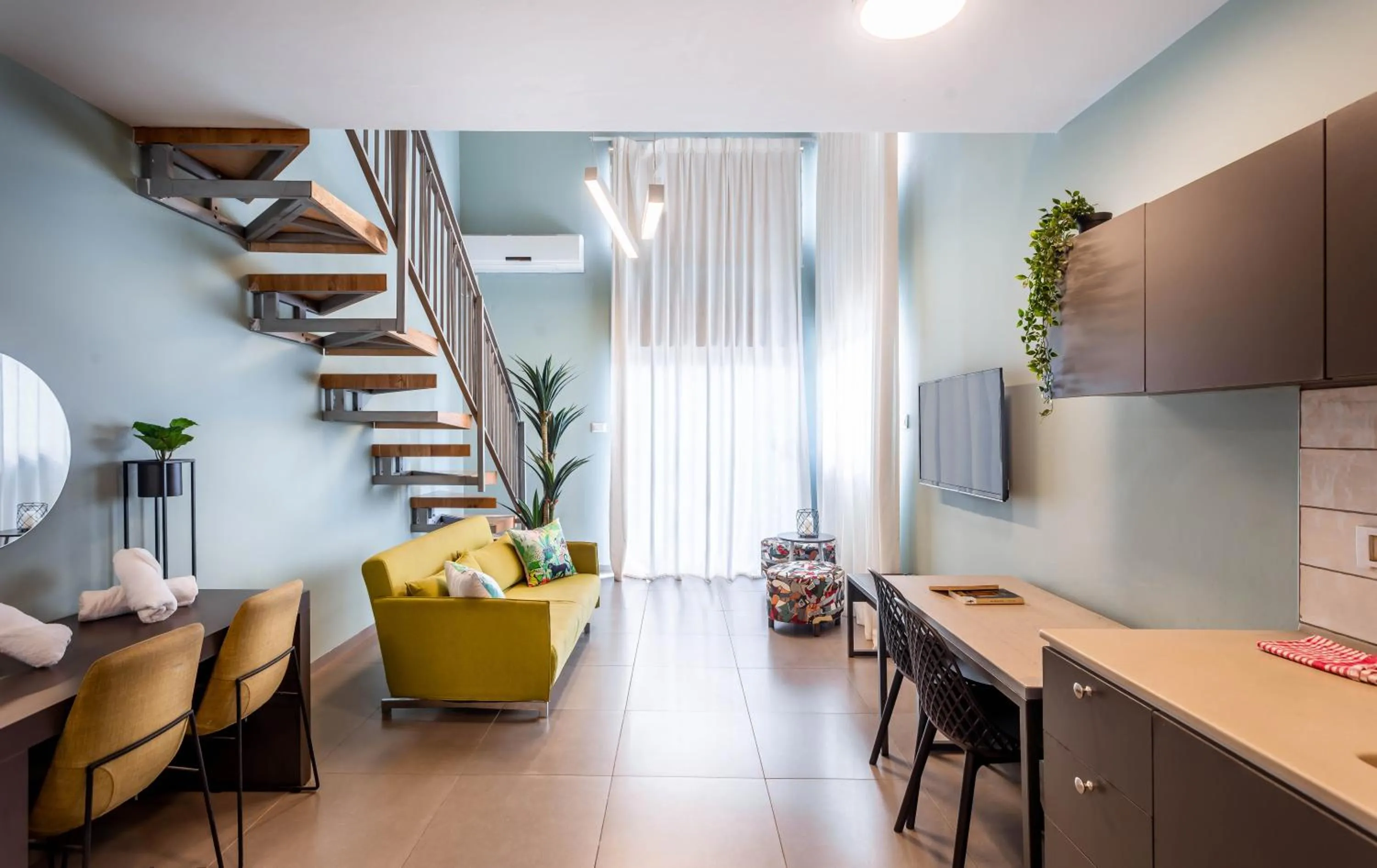 Kitchen or kitchenette in Almogim Suites Eilat Hotel