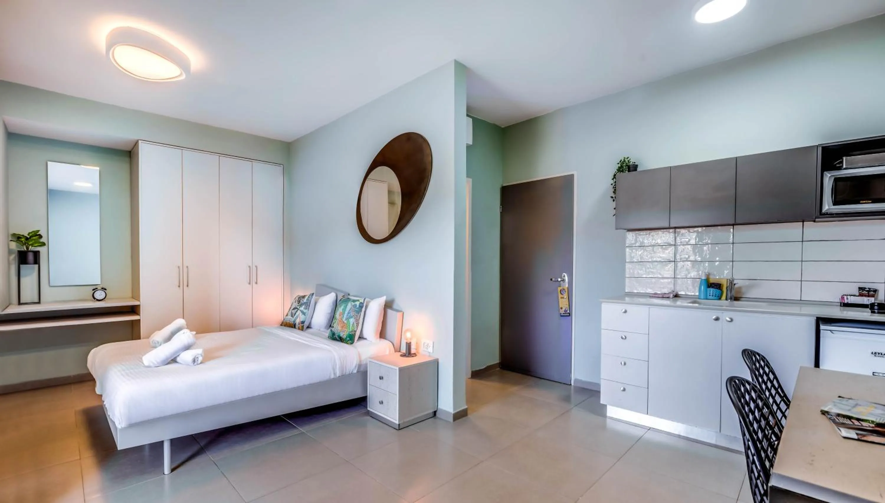 Bed in Almogim Suites Eilat Hotel