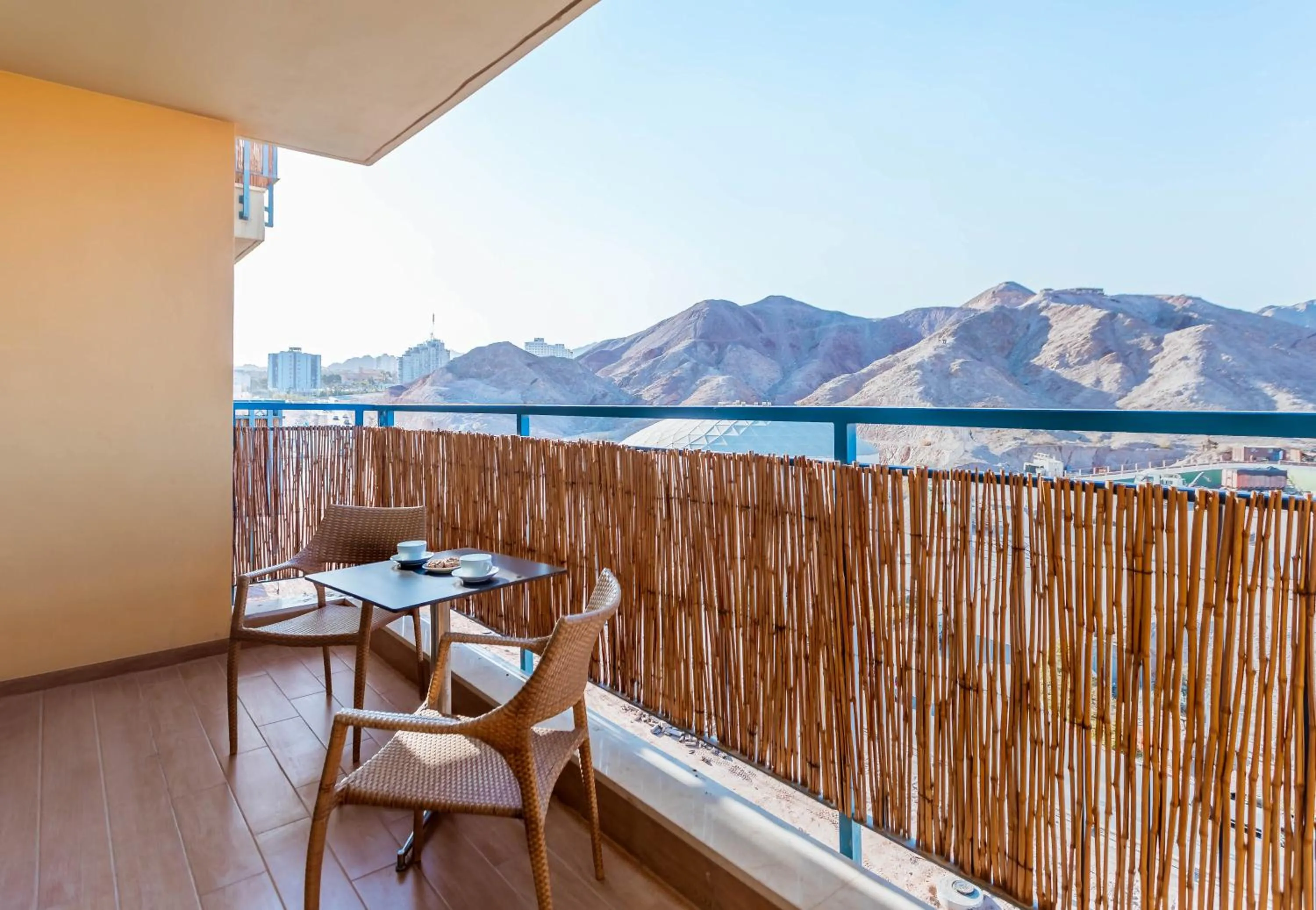 Balcony/Terrace in Almogim Suites Eilat Hotel