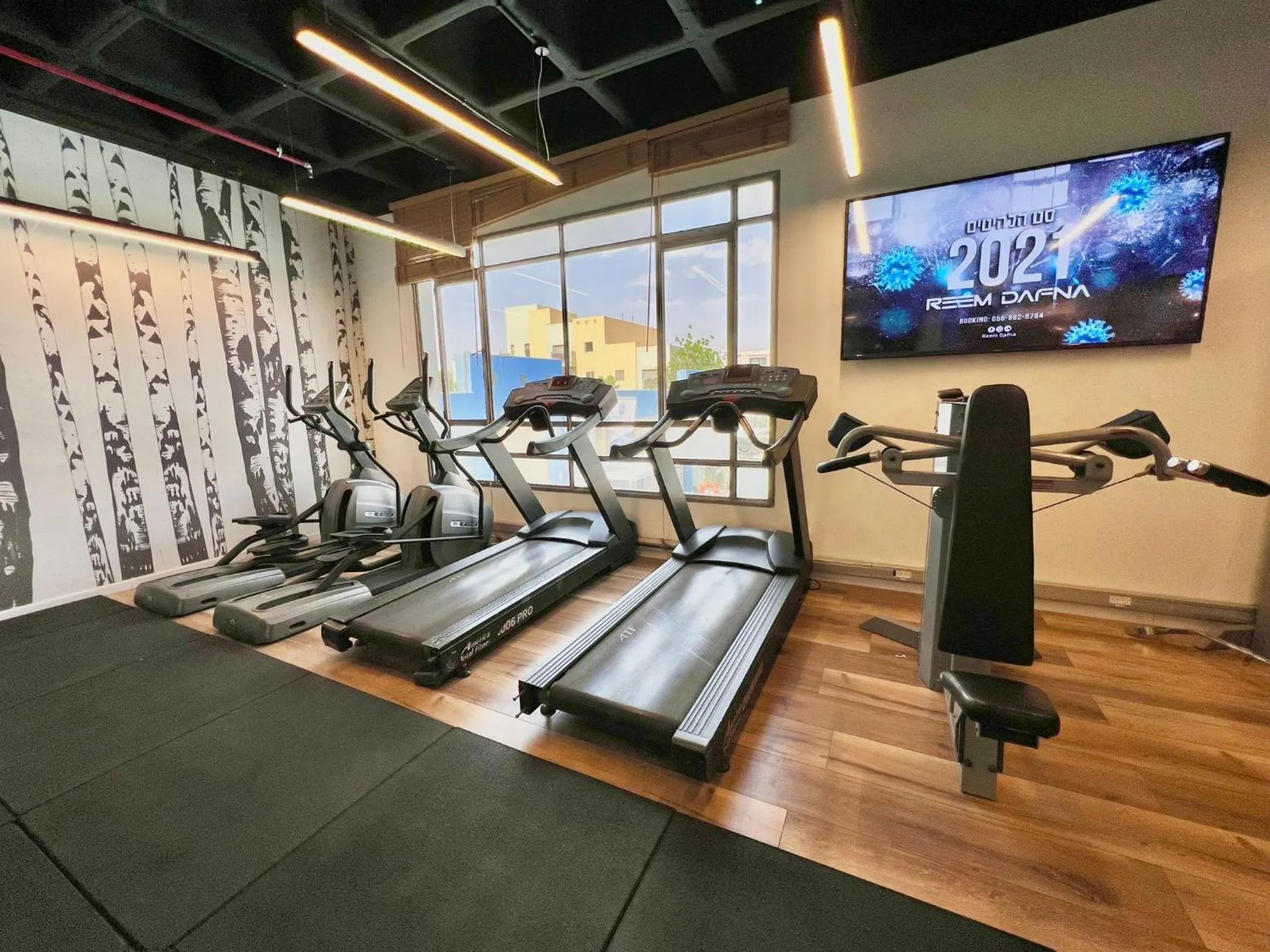 Fitness centre/facilities in Almogim Suites Eilat Hotel
