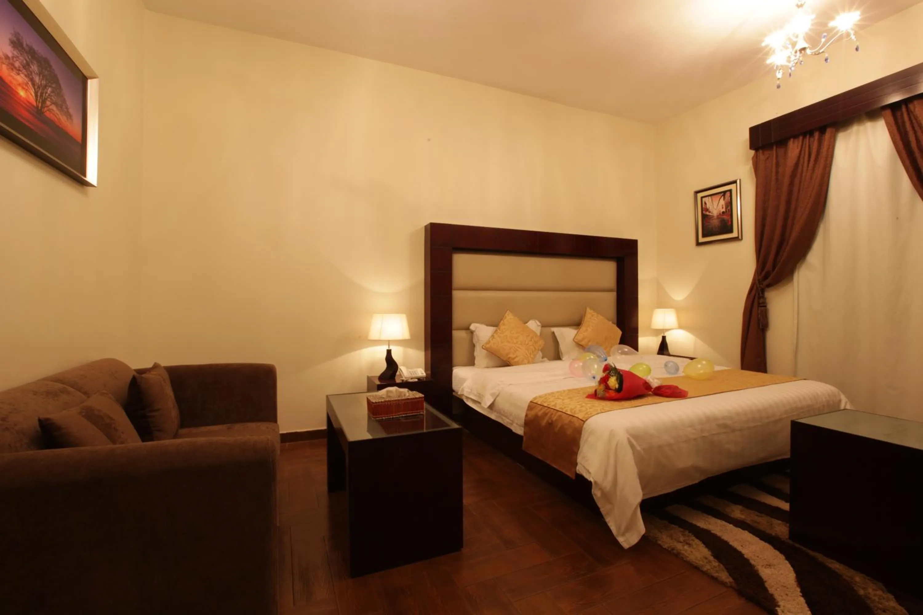 Bedroom, Bed in Taleen Serviced Apartments AlSulaimanyah