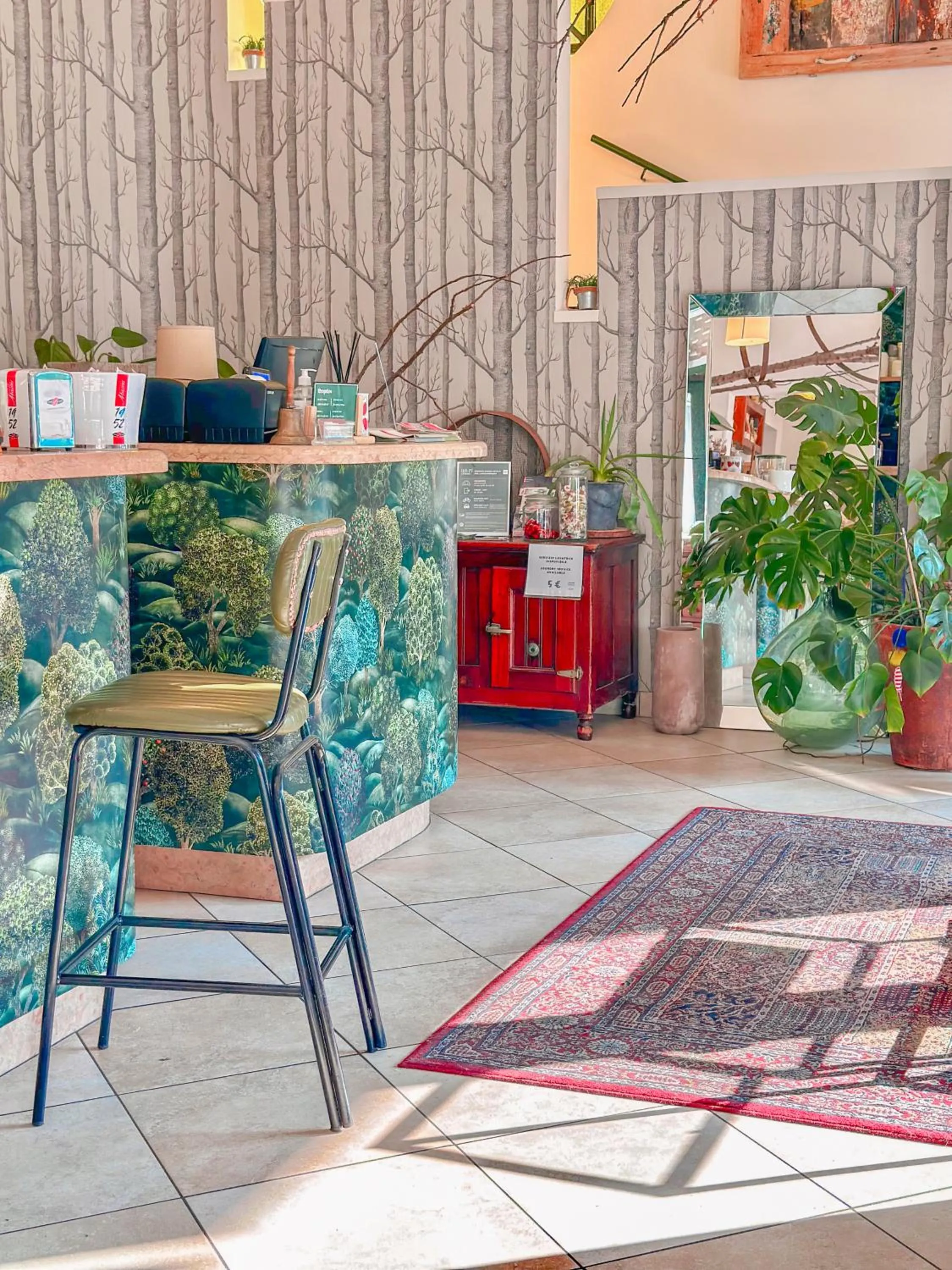 Lobby or reception in Ennesima Osteria con Alloggio - Bike Hotel