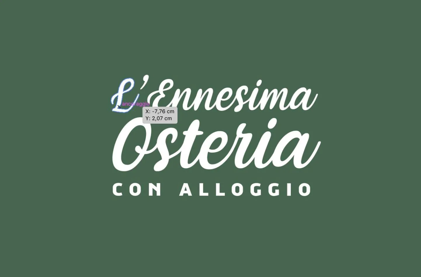 Property logo or sign in Ennesima Osteria con Alloggio - Bike Hotel