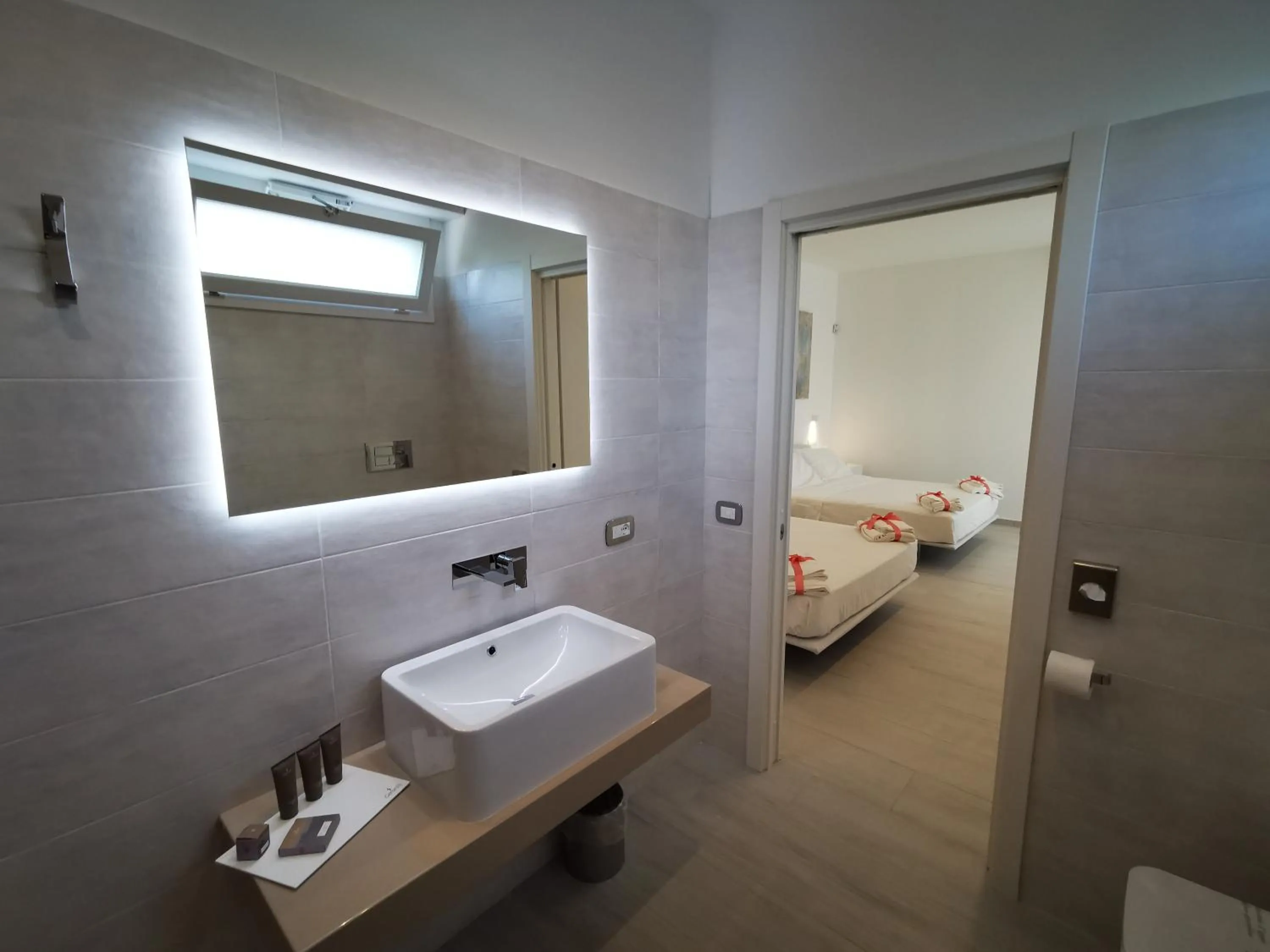 Shower in Sunset Bay