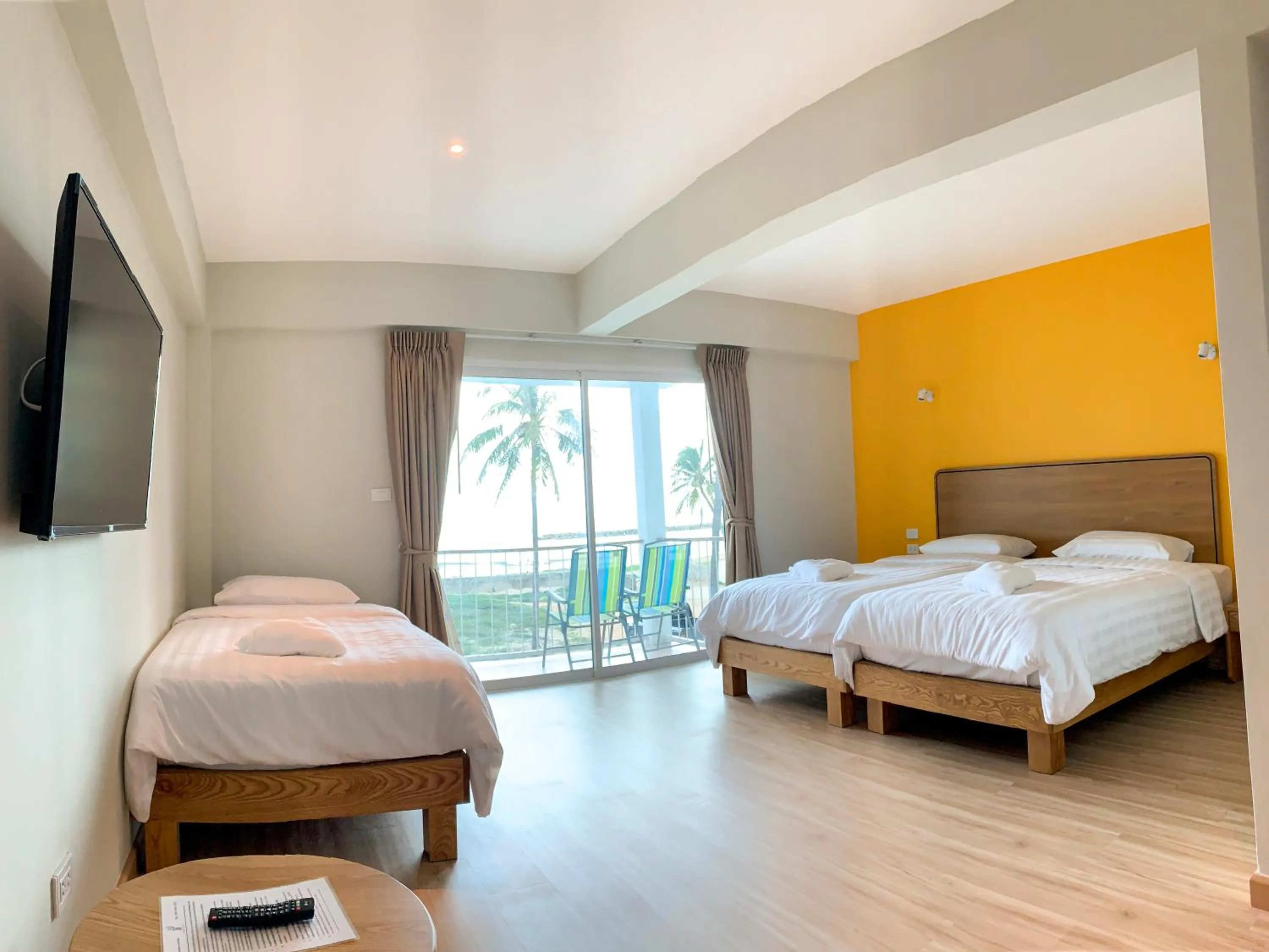 Bed in Seaman Resort