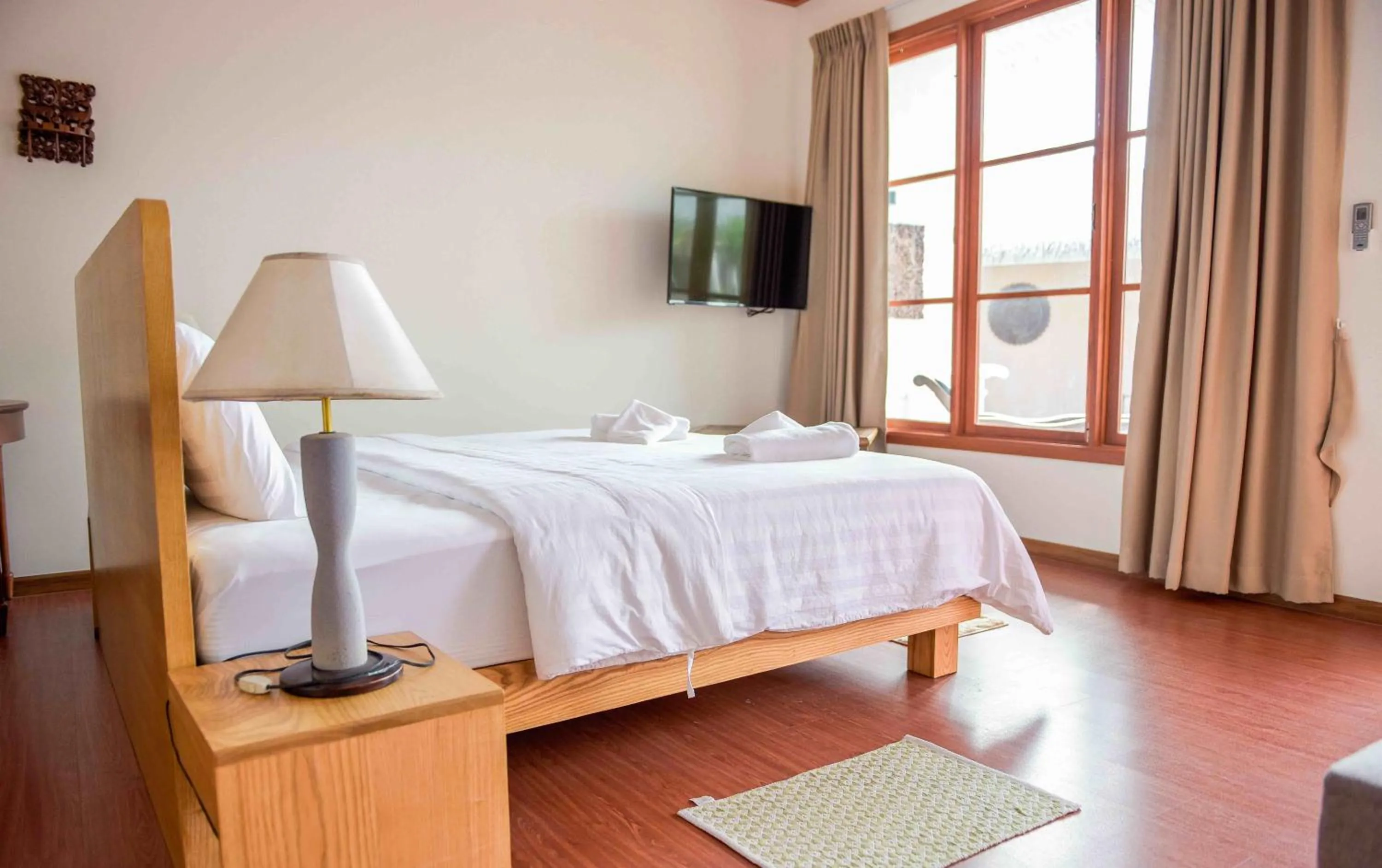 Bed in Seaman Resort