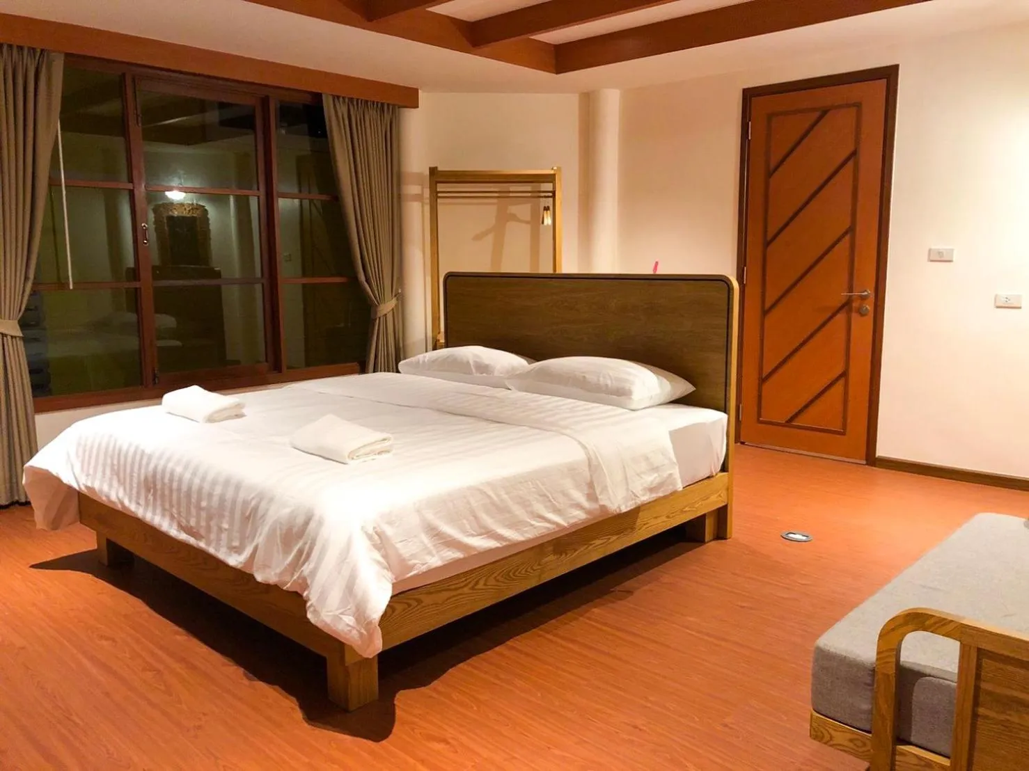 Bed in Seaman Resort