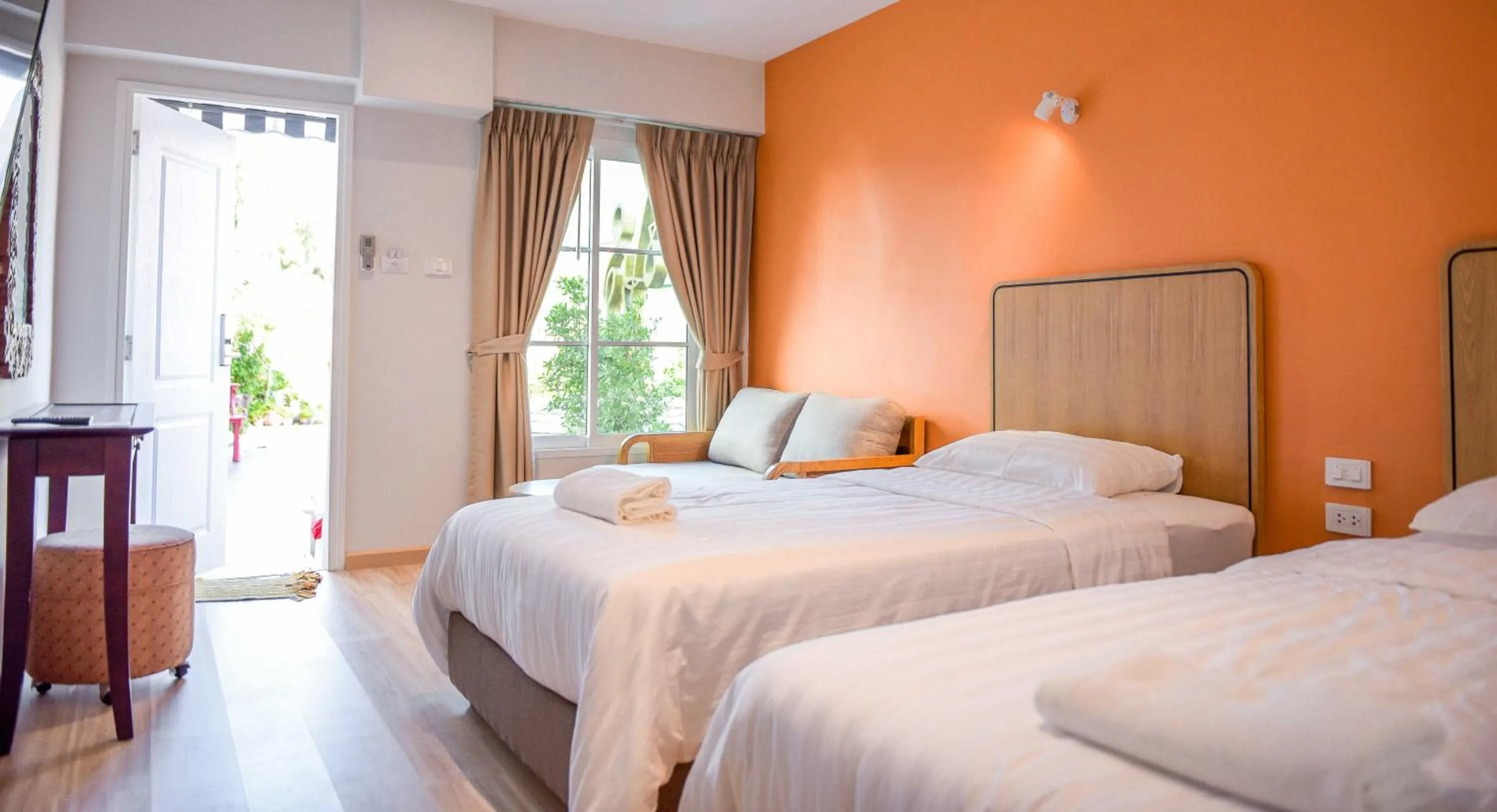 Bed in Seaman Resort