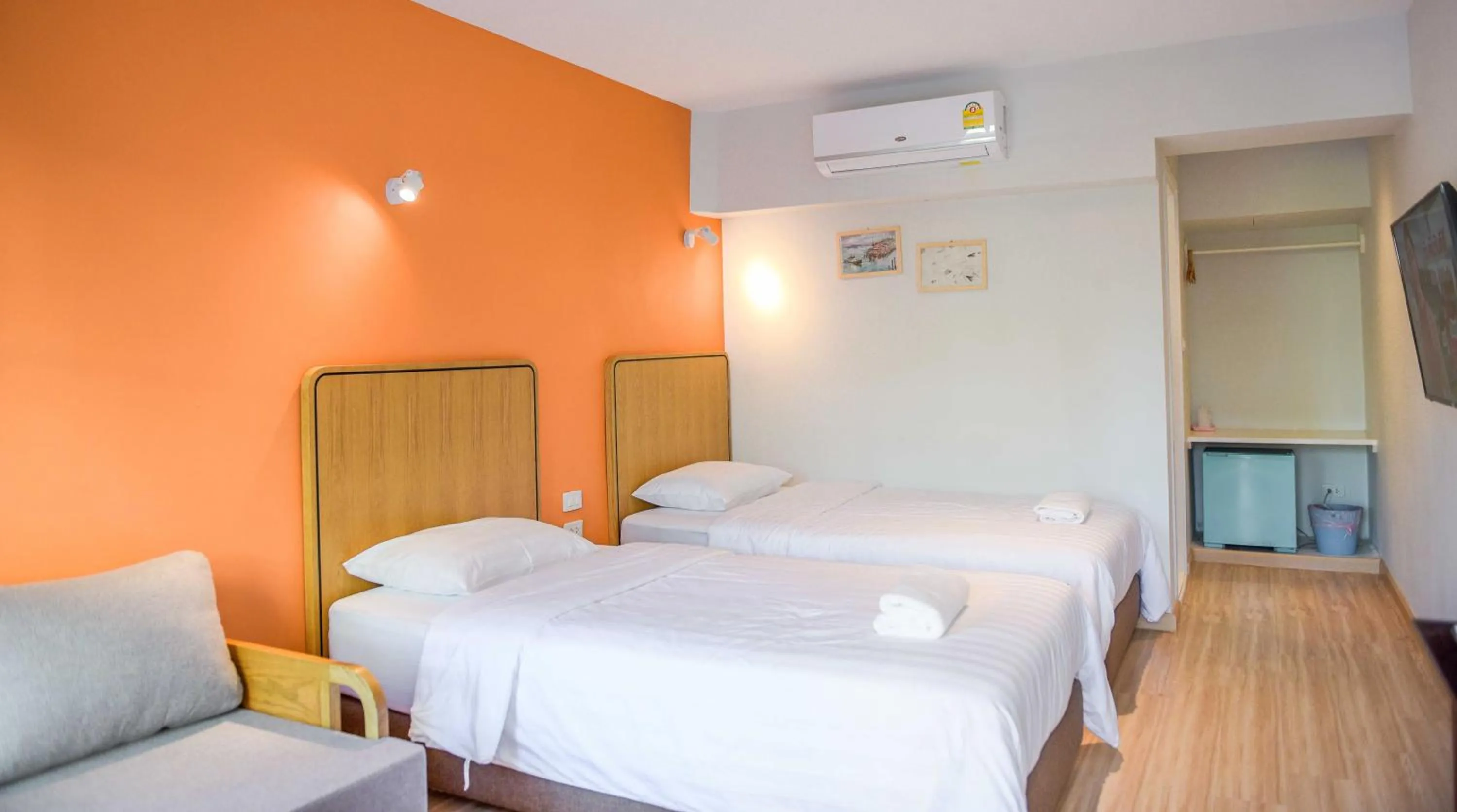 Bed in Seaman Resort