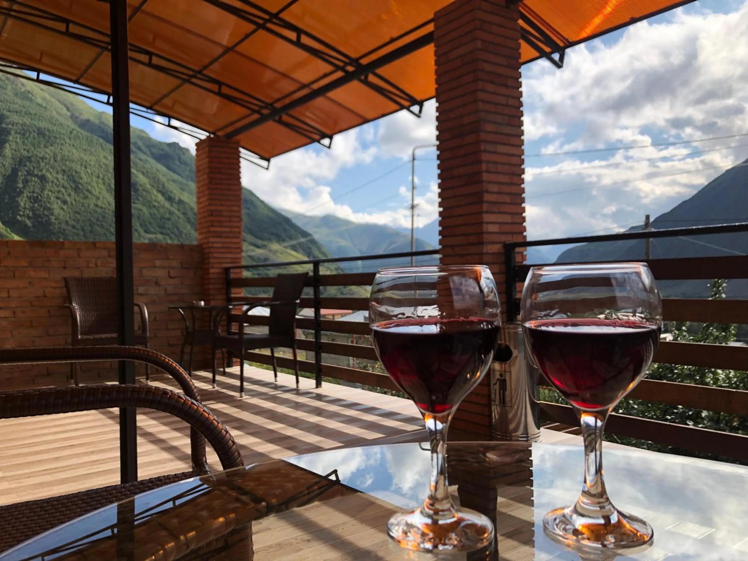 View (from property/room) in Paradise Kazbegi