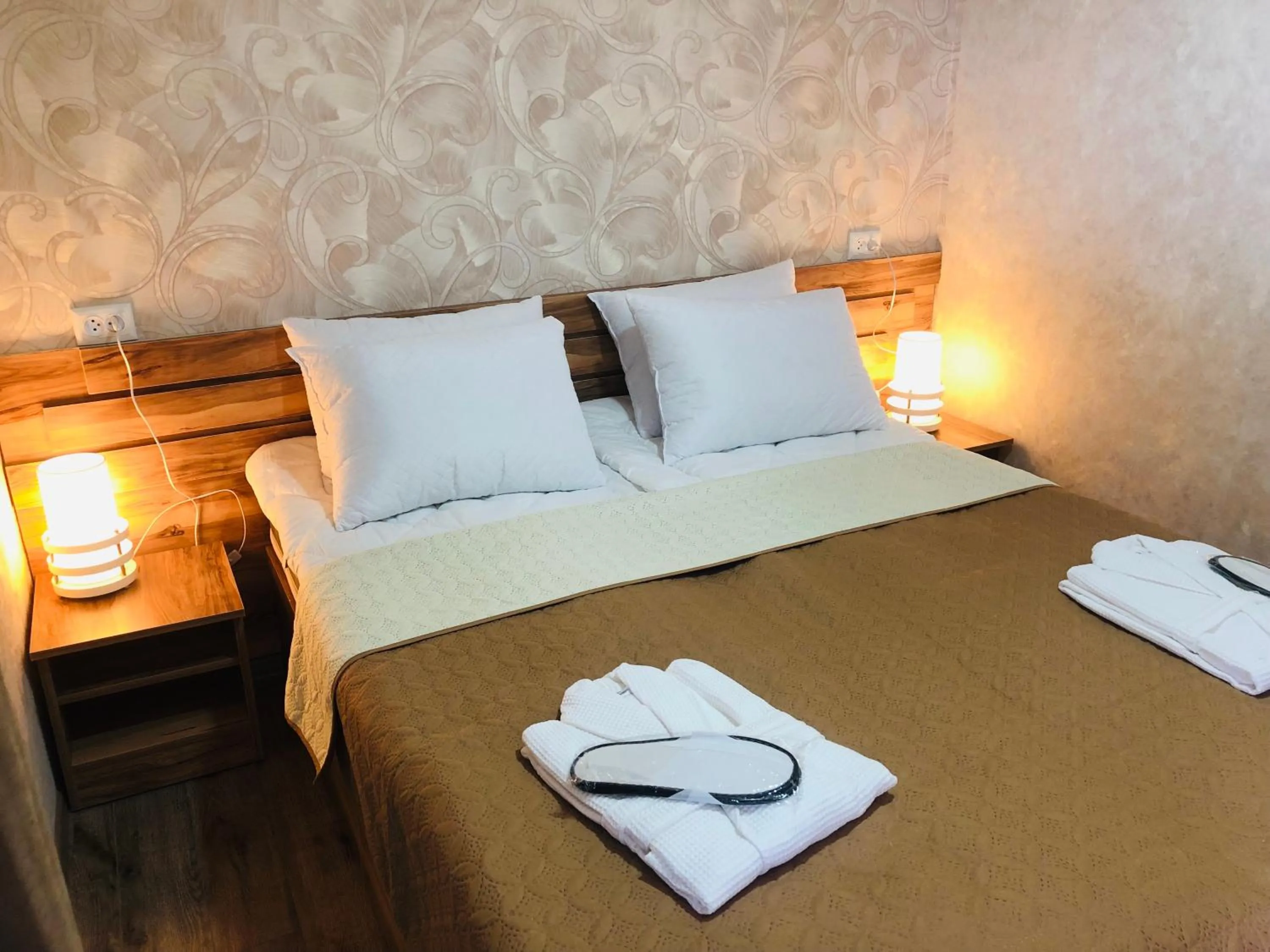 Bedroom, Bed in Paradise Kazbegi