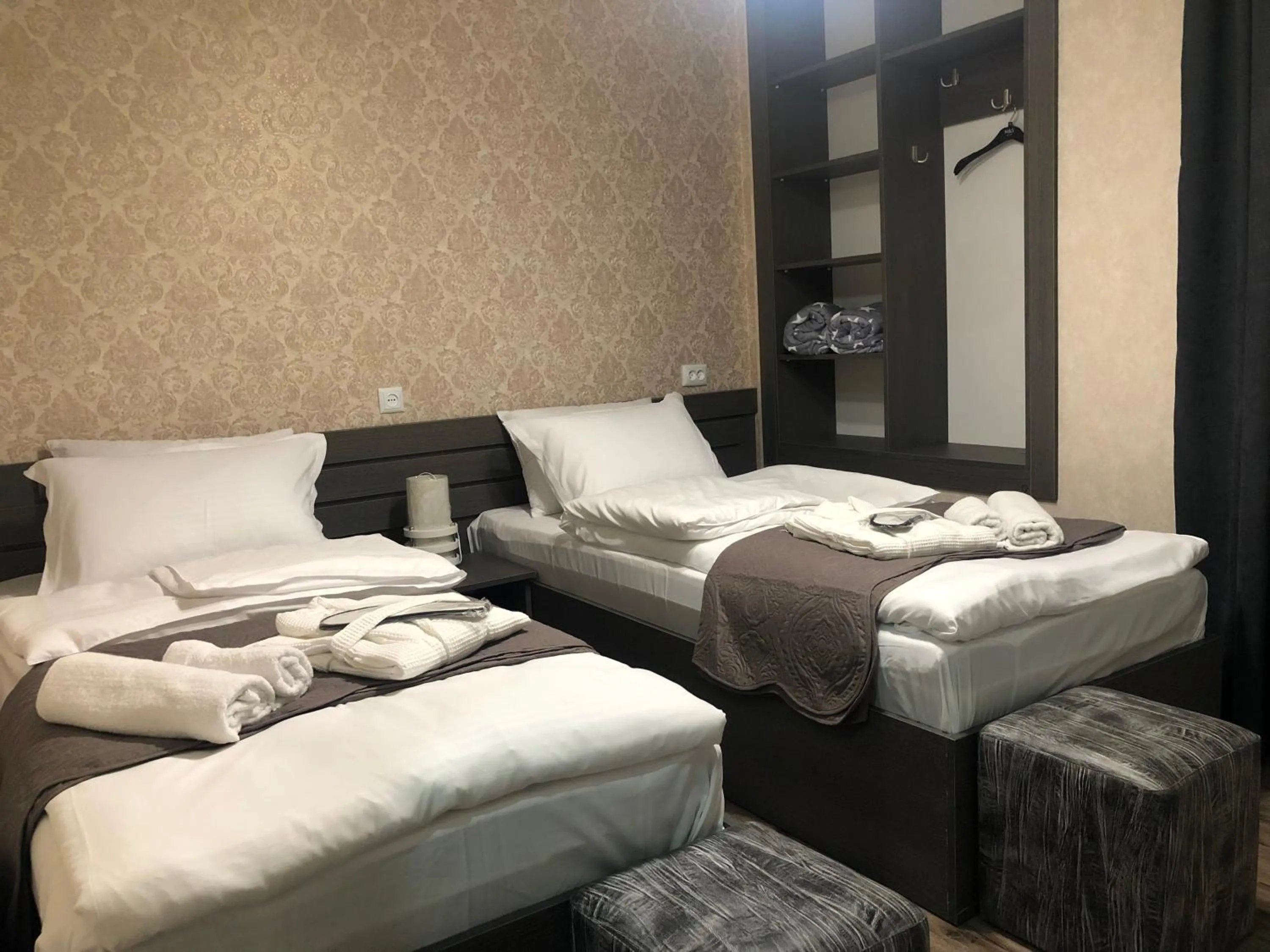 Bedroom, Bed in Paradise Kazbegi