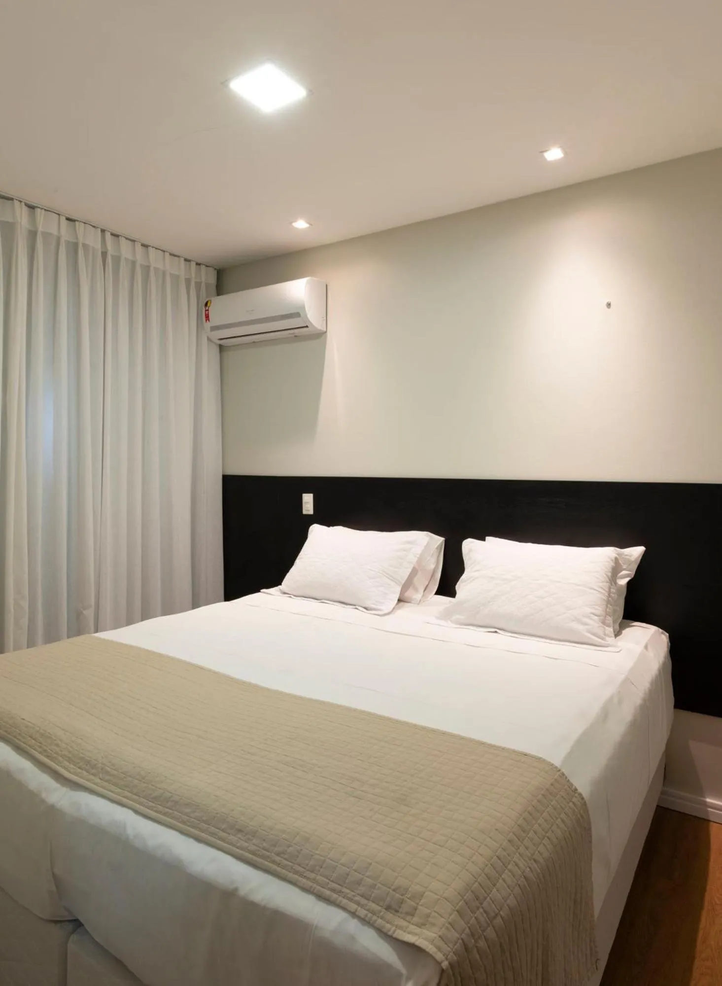 Bed in Hotel Vila Leste