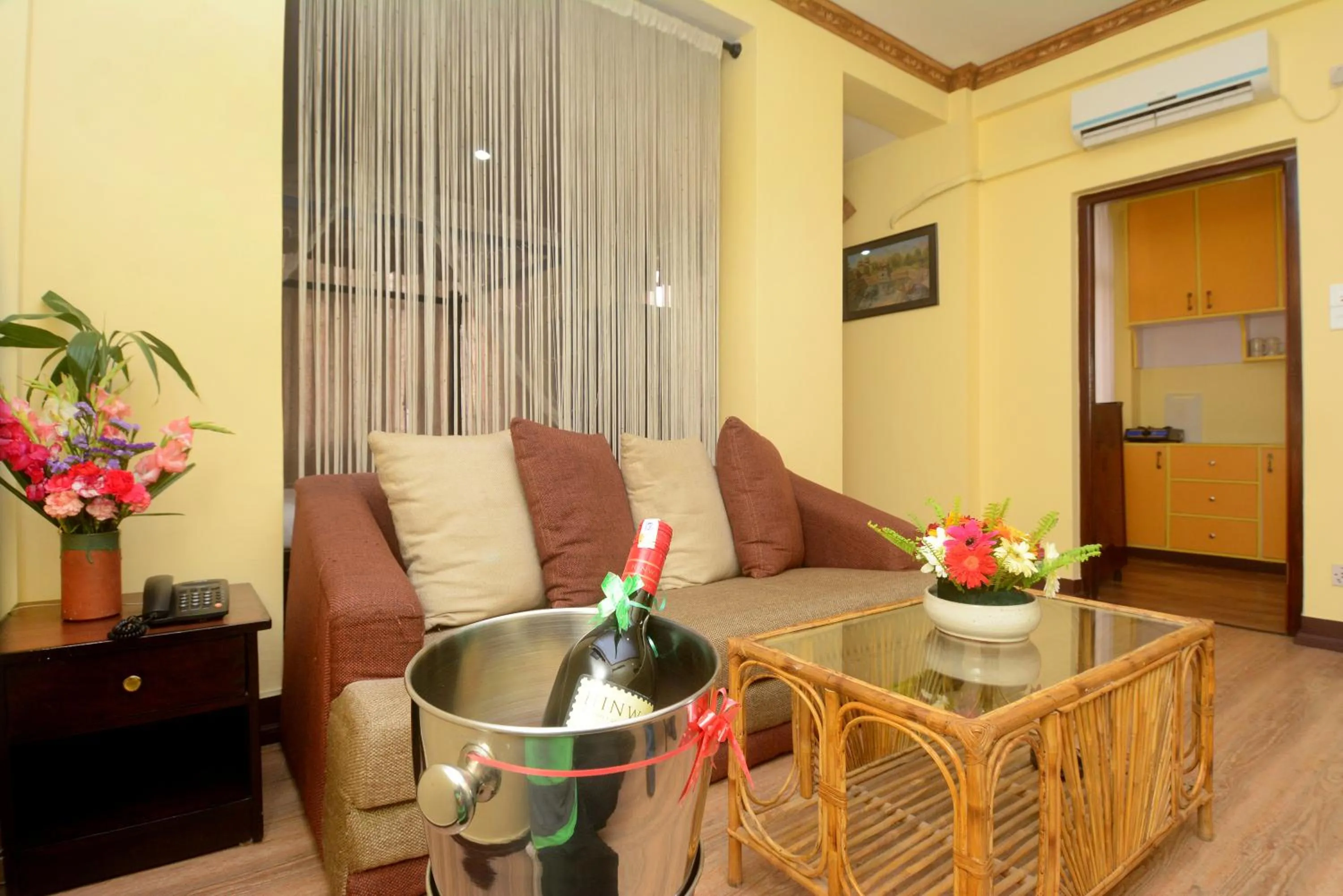Kitchen or kitchenette in Dream Nepal Hotel and Apartment