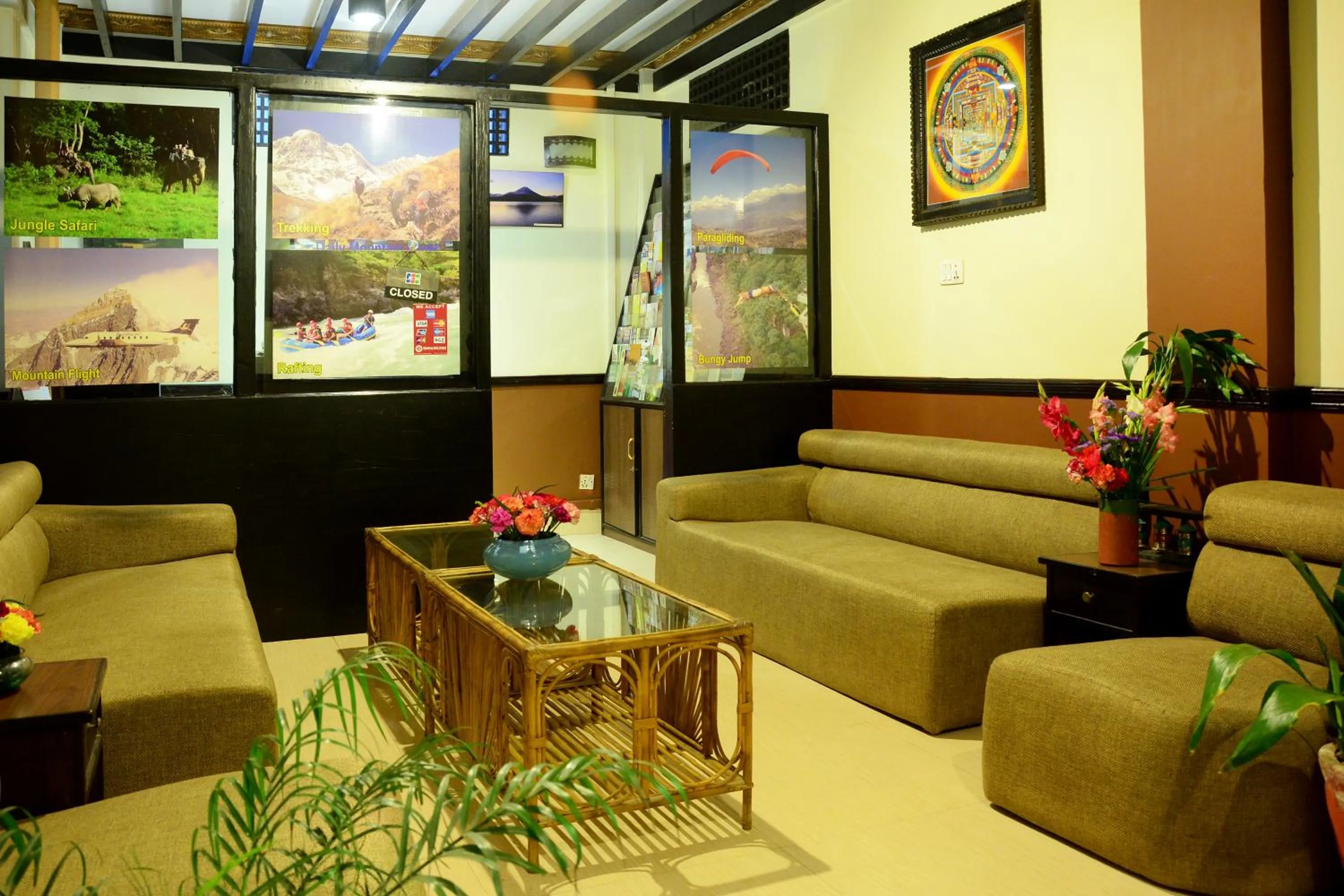 Lobby or reception in Dream Nepal Hotel and Apartment