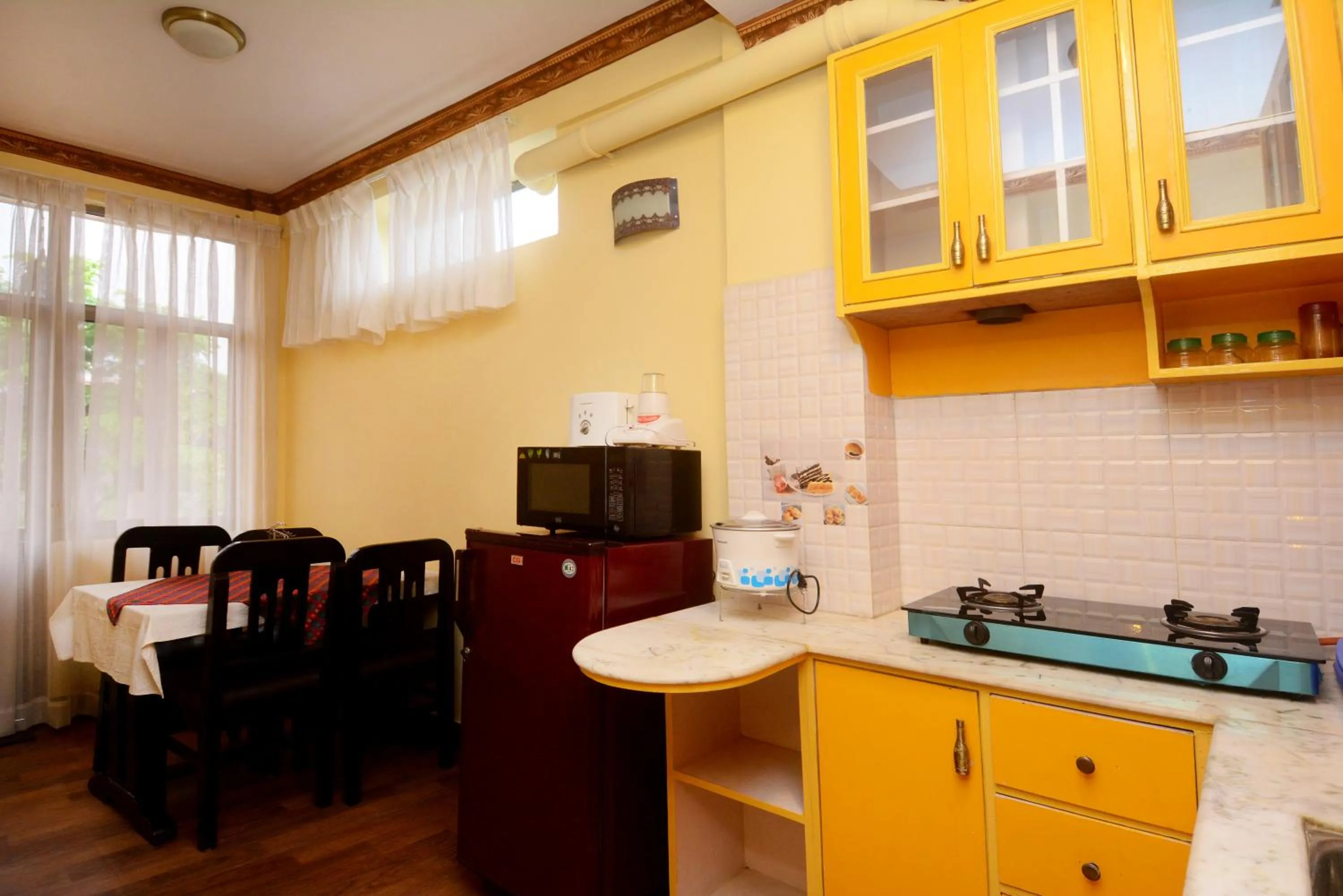 Kitchen or kitchenette in Dream Nepal Hotel and Apartment