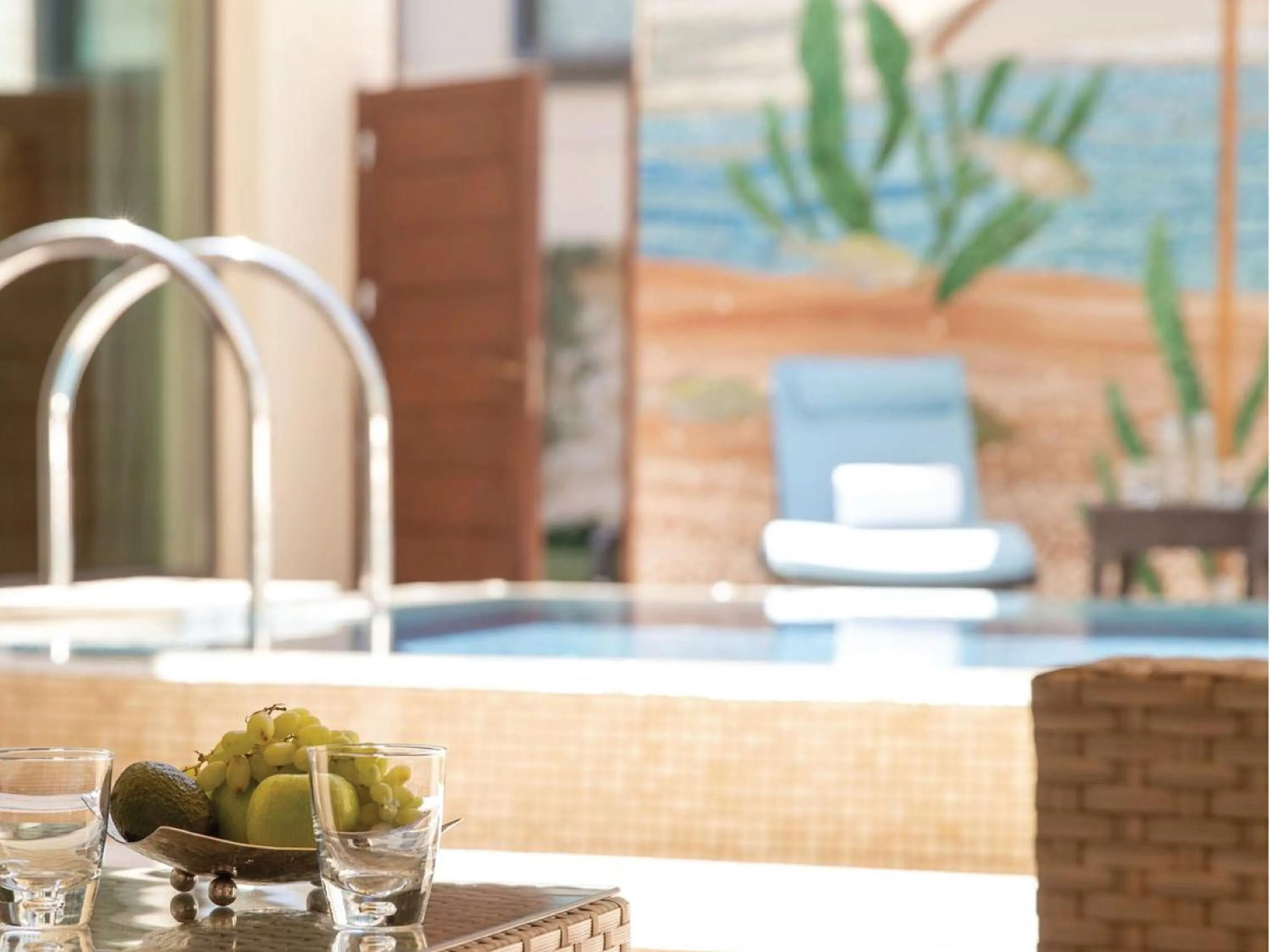 Swimming pool in Jumeirah Messilah Beach Kuwait