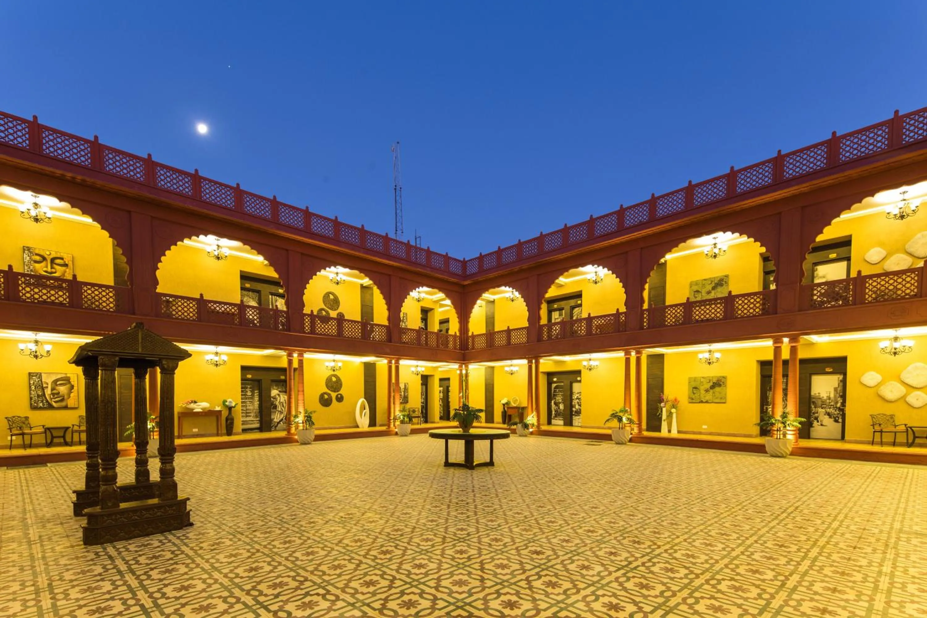 Decorative detail in Vesta Bikaner Palace