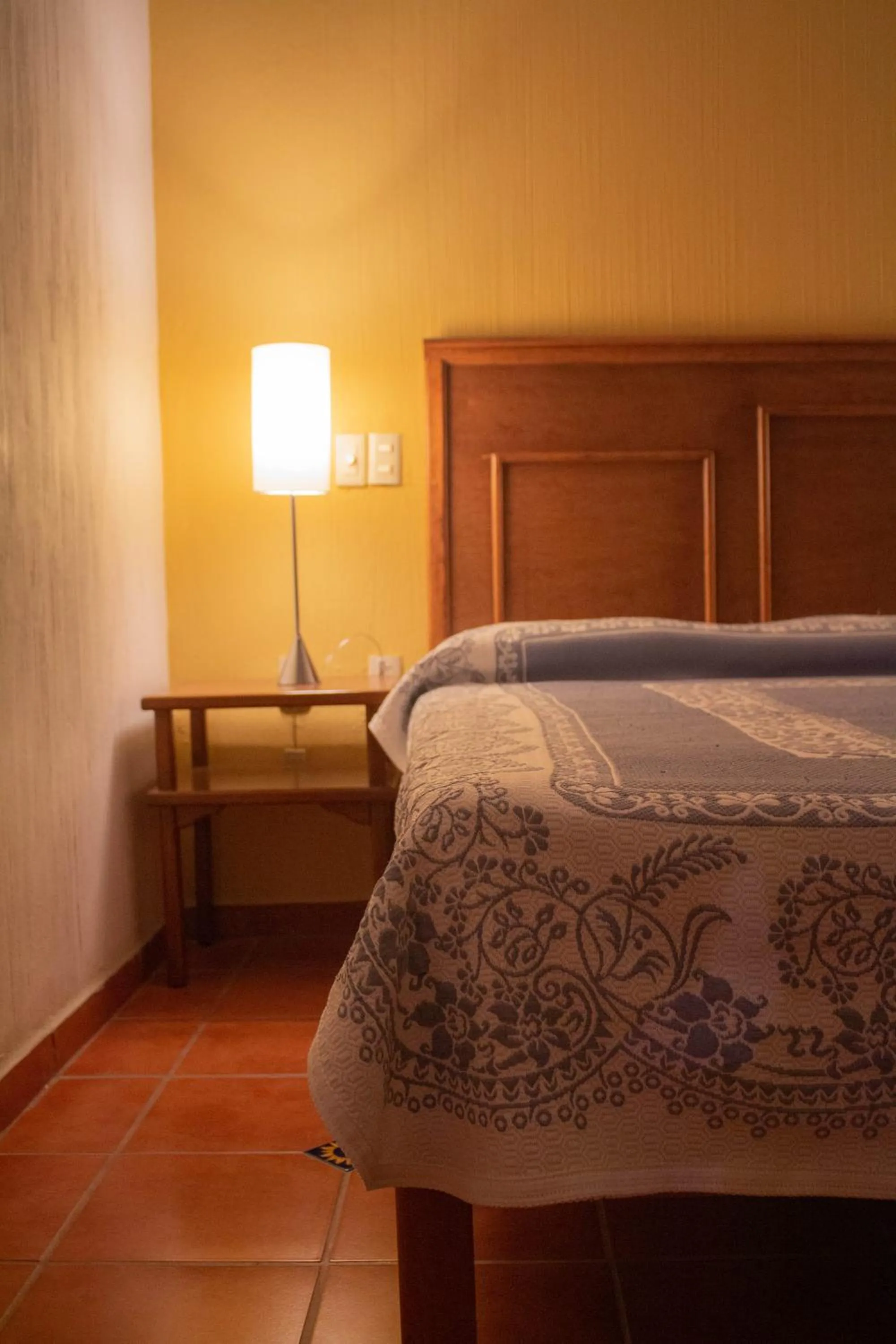 Bed in Hotel Degollado