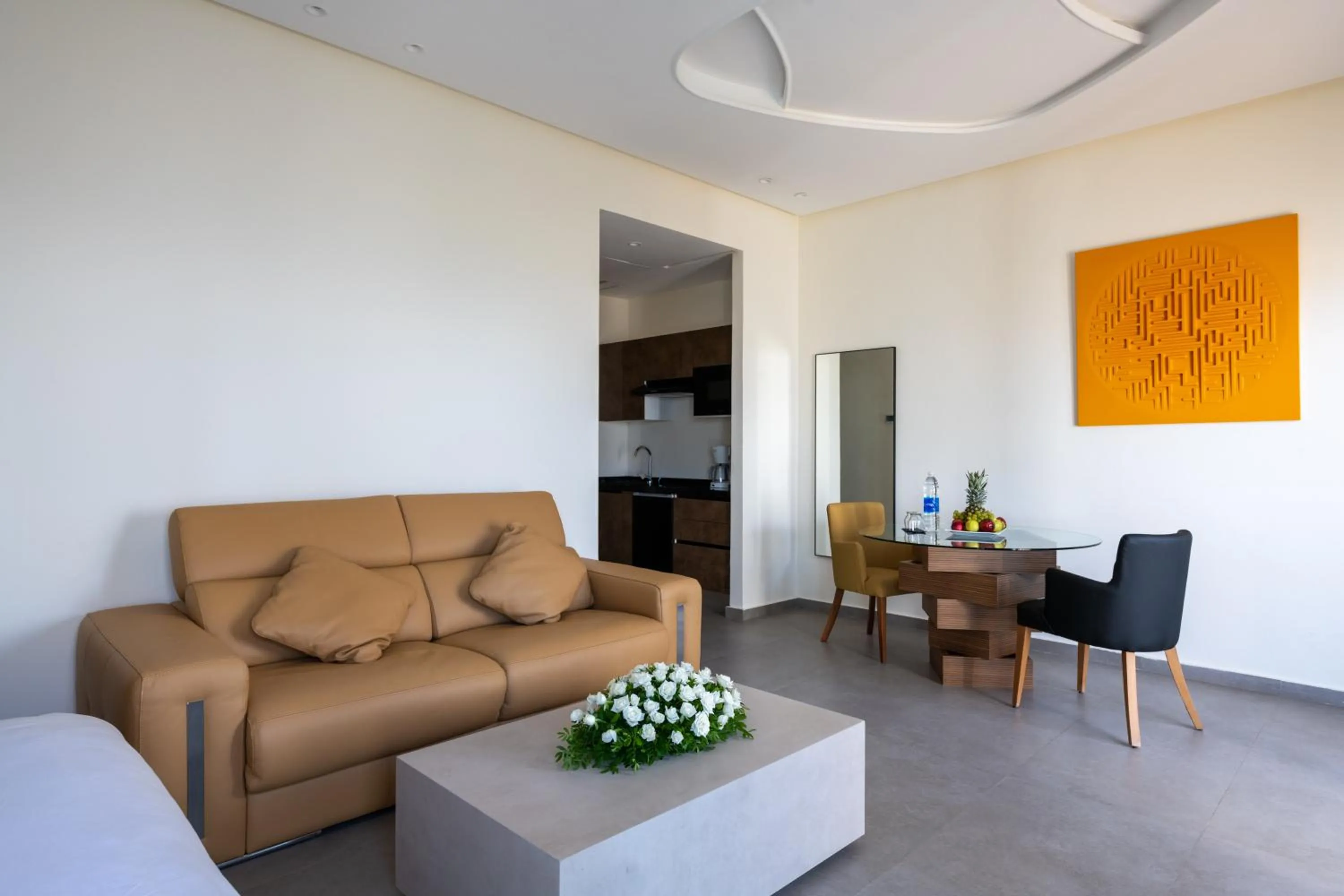 Seating area in Le Tanger Résidence Hôtelière