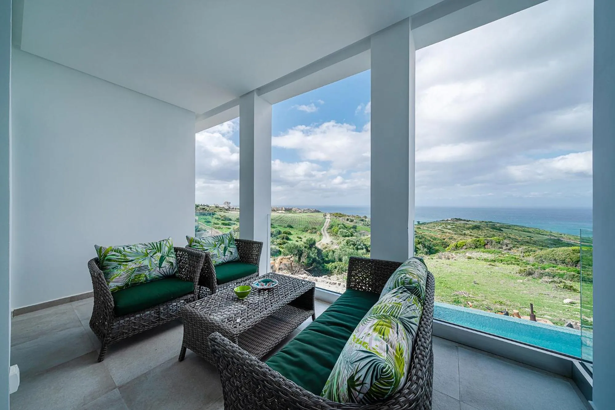 Patio in Le Tanger Résidence Hôtelière