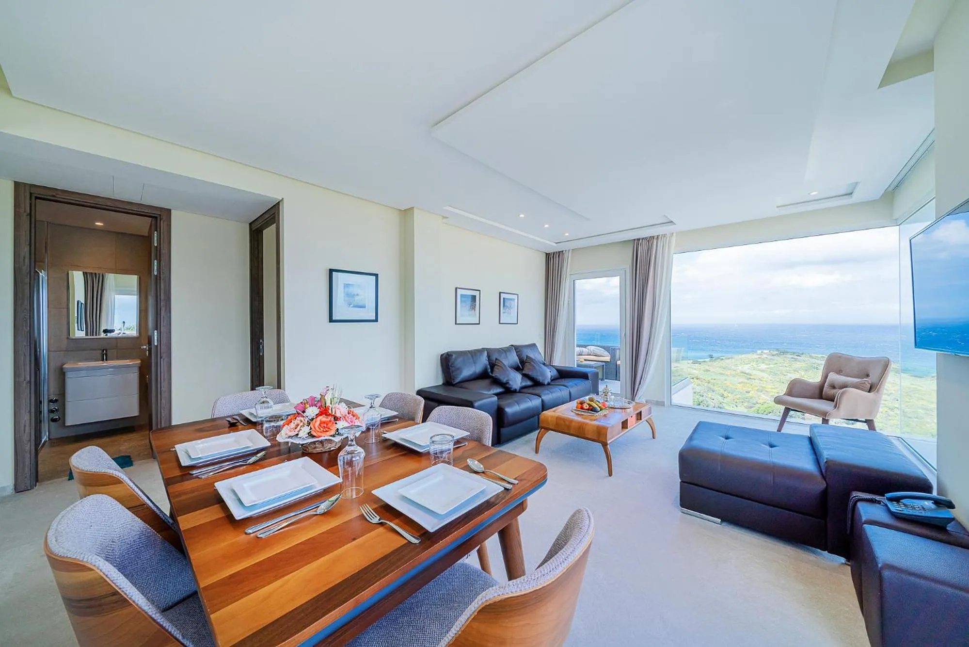 Living room in Le Tanger Résidence Hôtelière