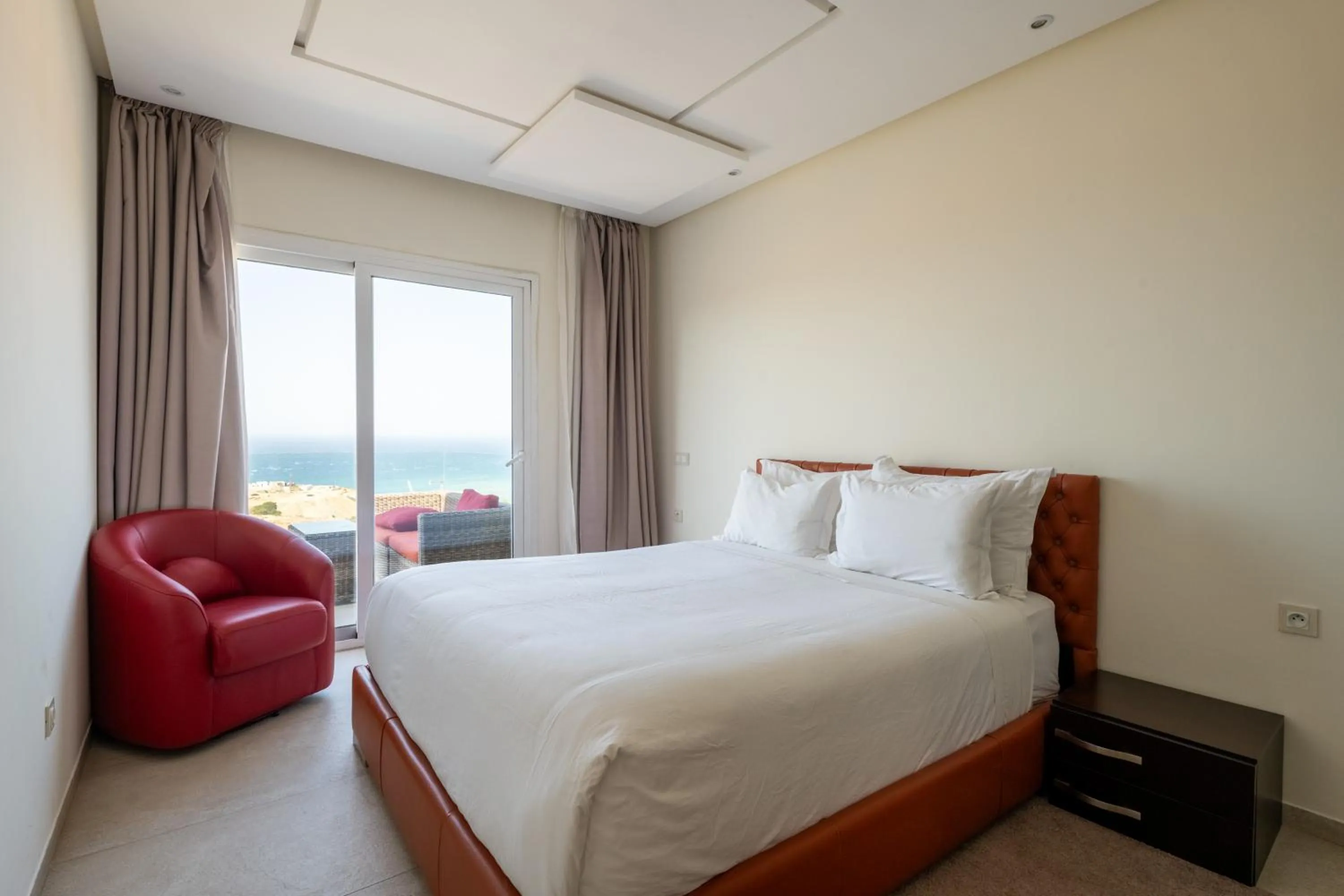 Bed in Le Tanger Résidence Hôtelière