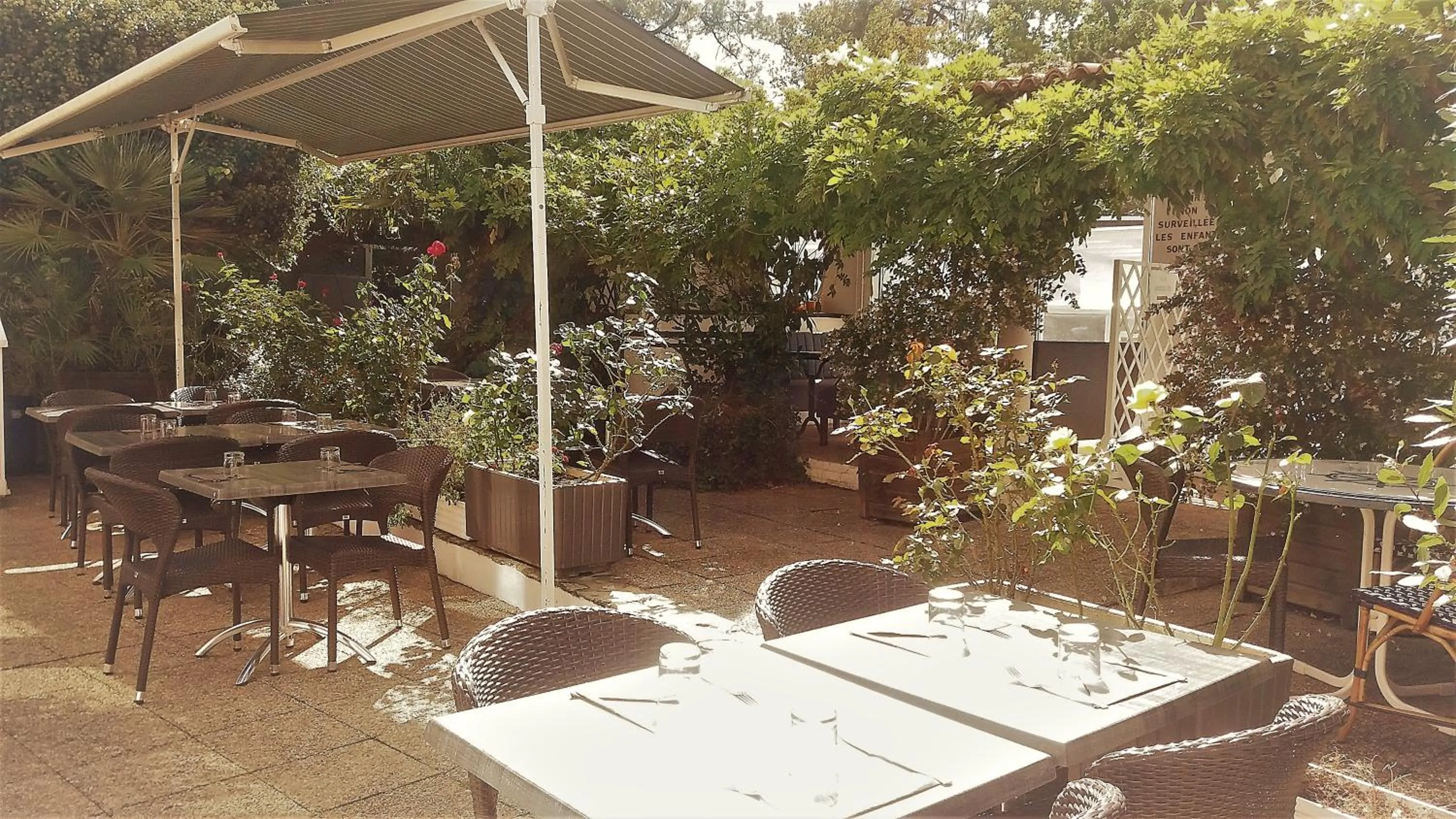 Patio in Hotel De La Mer