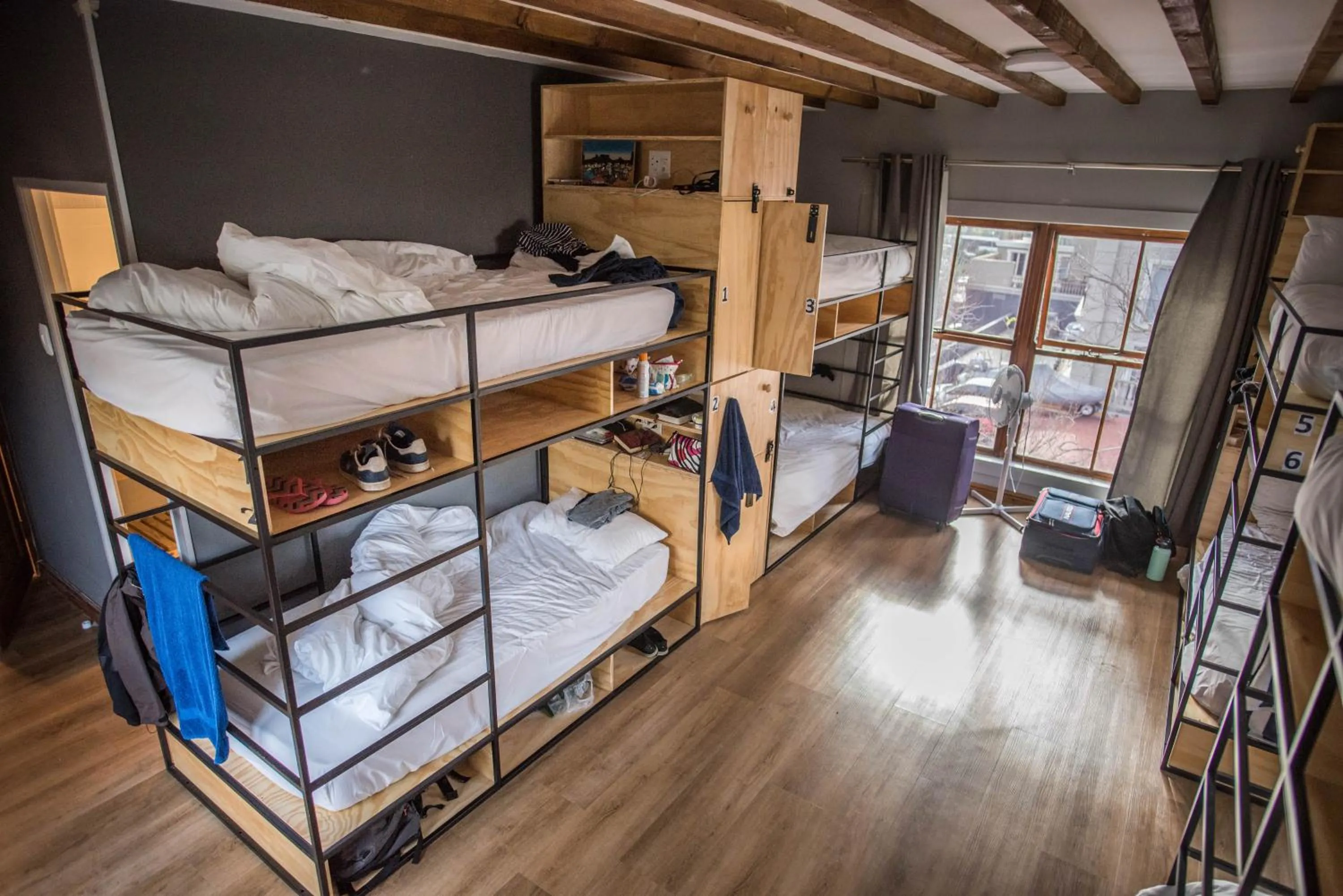 bunk bed in Atlantic Point Backpackers