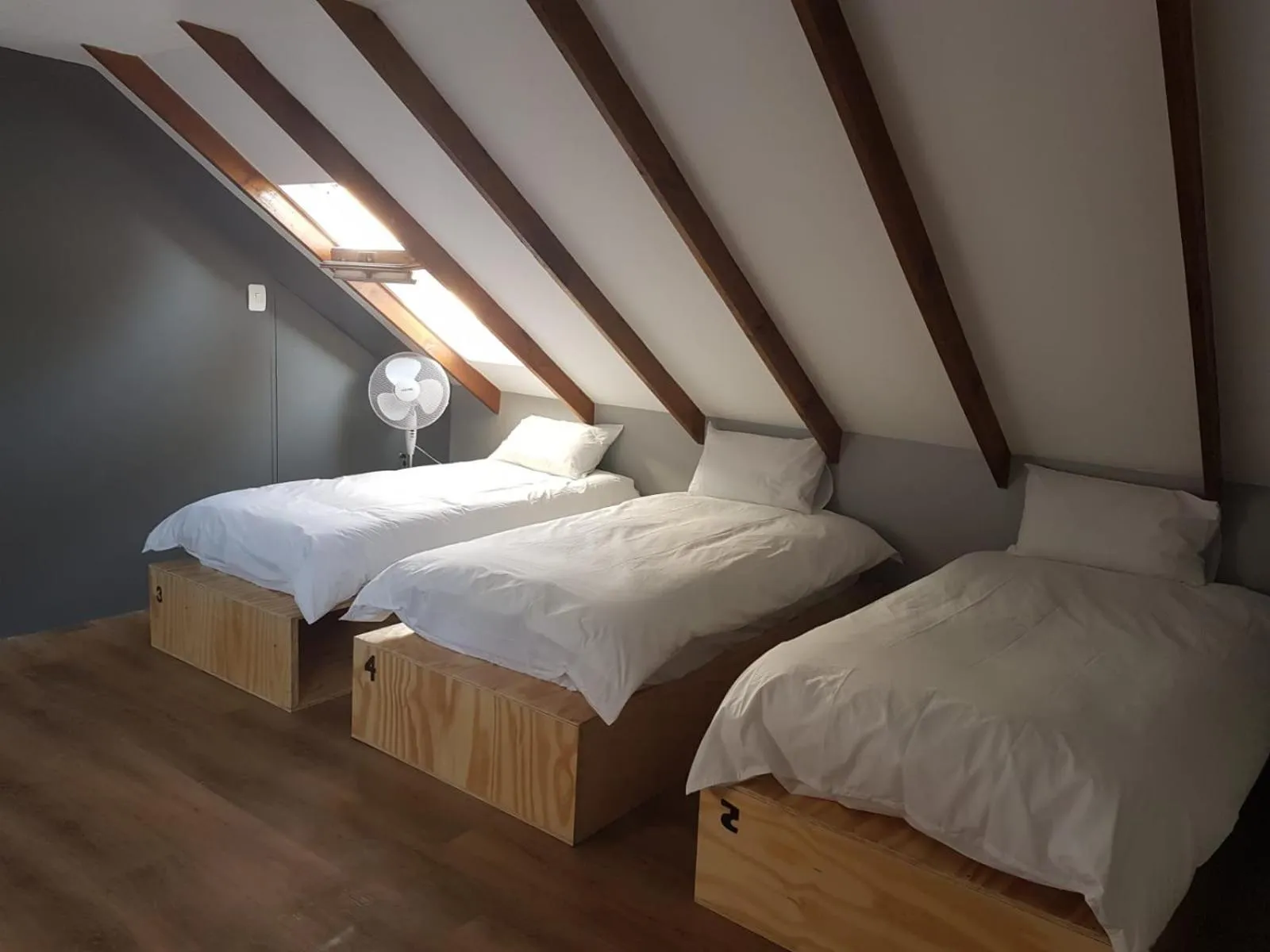 Bed in Atlantic Point Backpackers