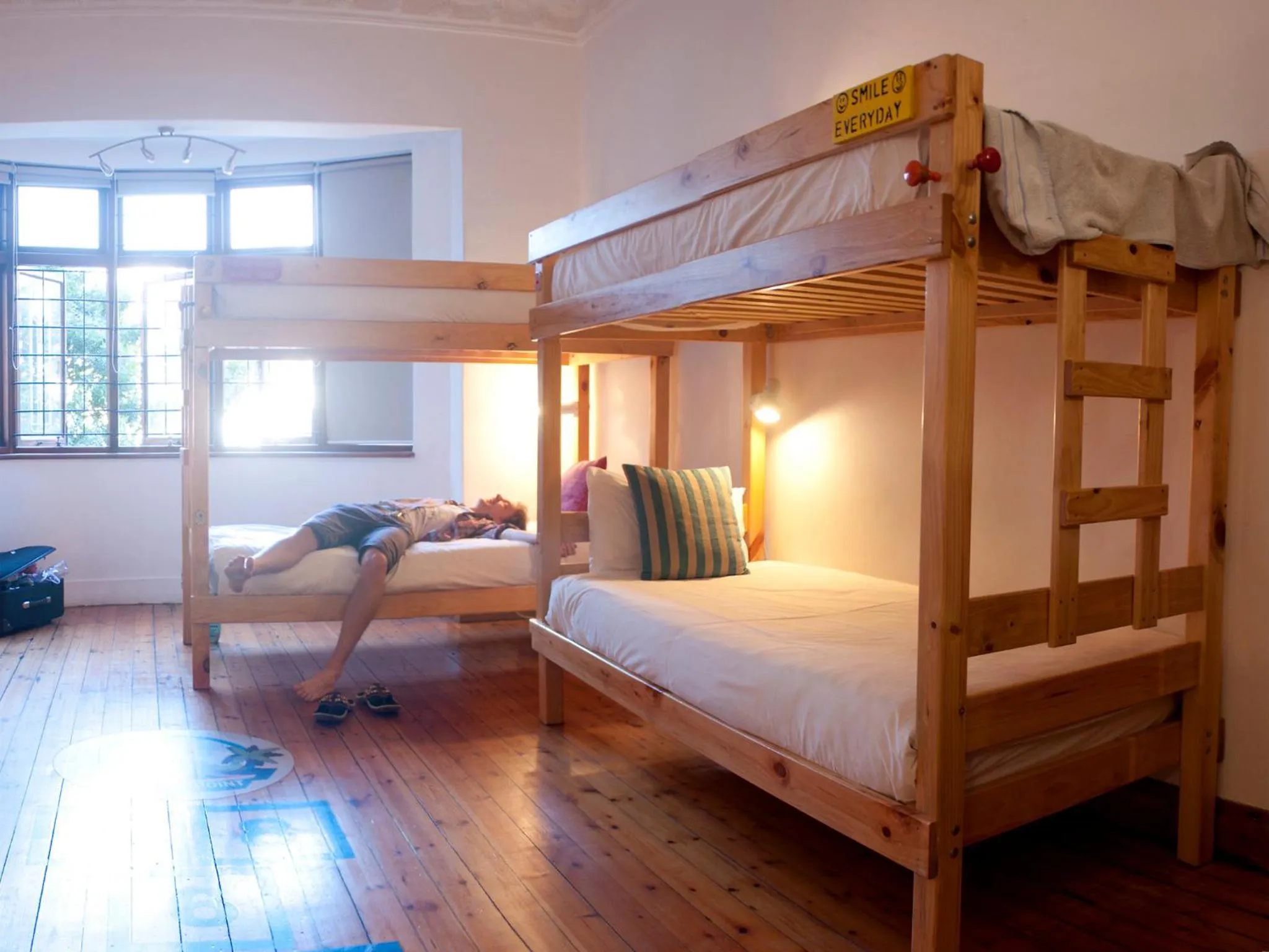 People, Bunk Bed in Atlantic Point Backpackers