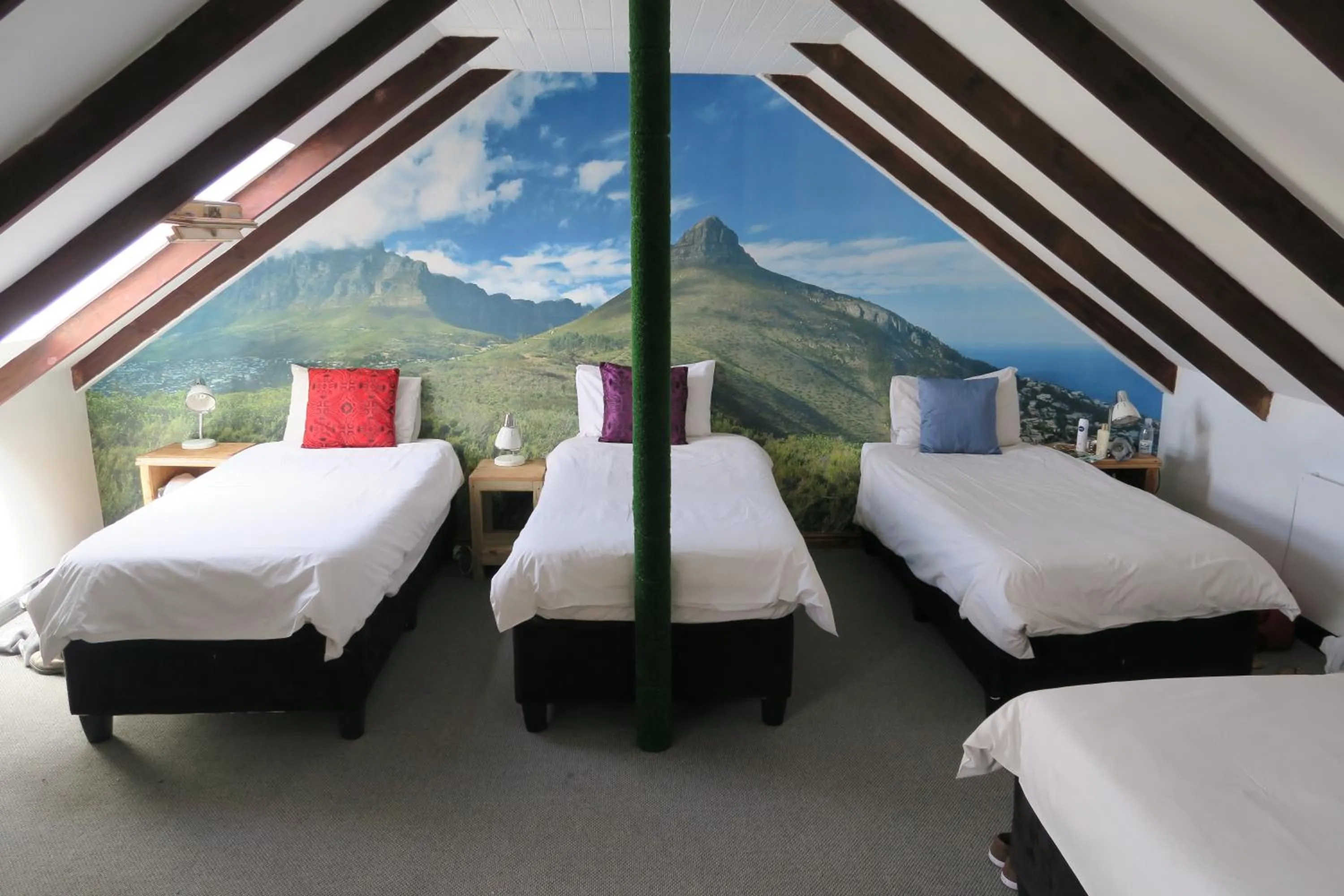 Decorative detail, Mountain View in Atlantic Point Backpackers