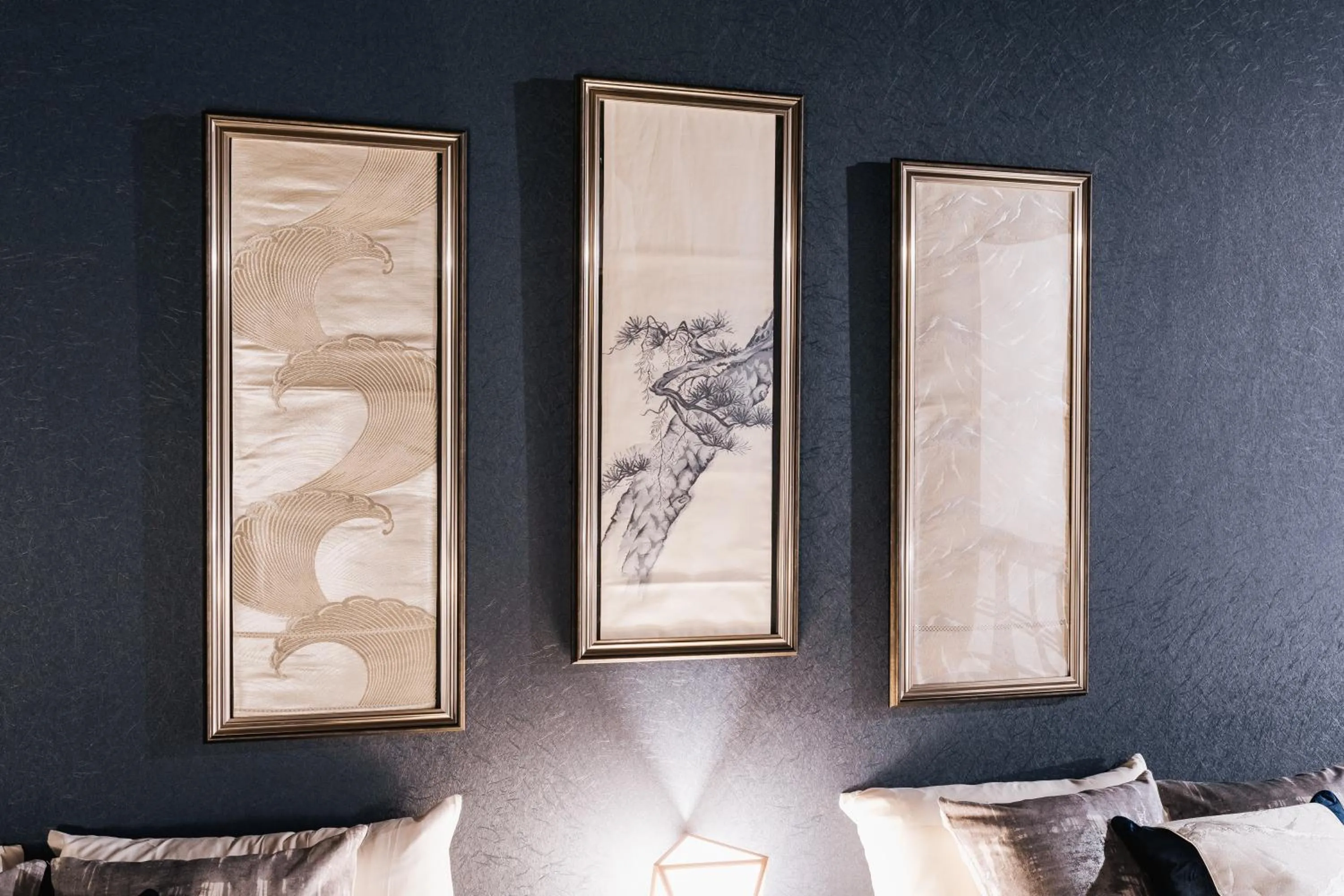 Bed in Prestige Suites Osaka Teradacho