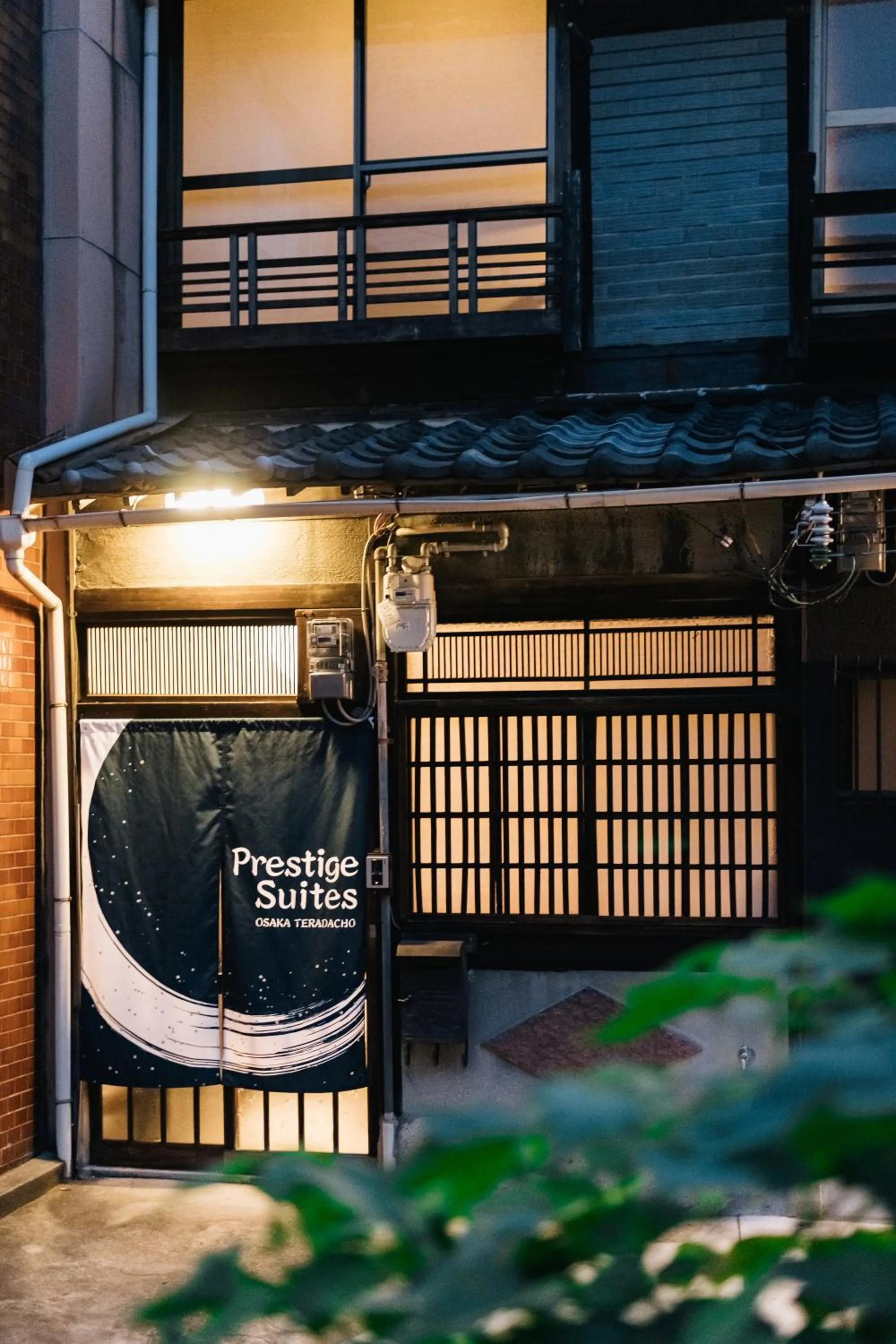 Facade/entrance in Prestige Suites Osaka Teradacho
