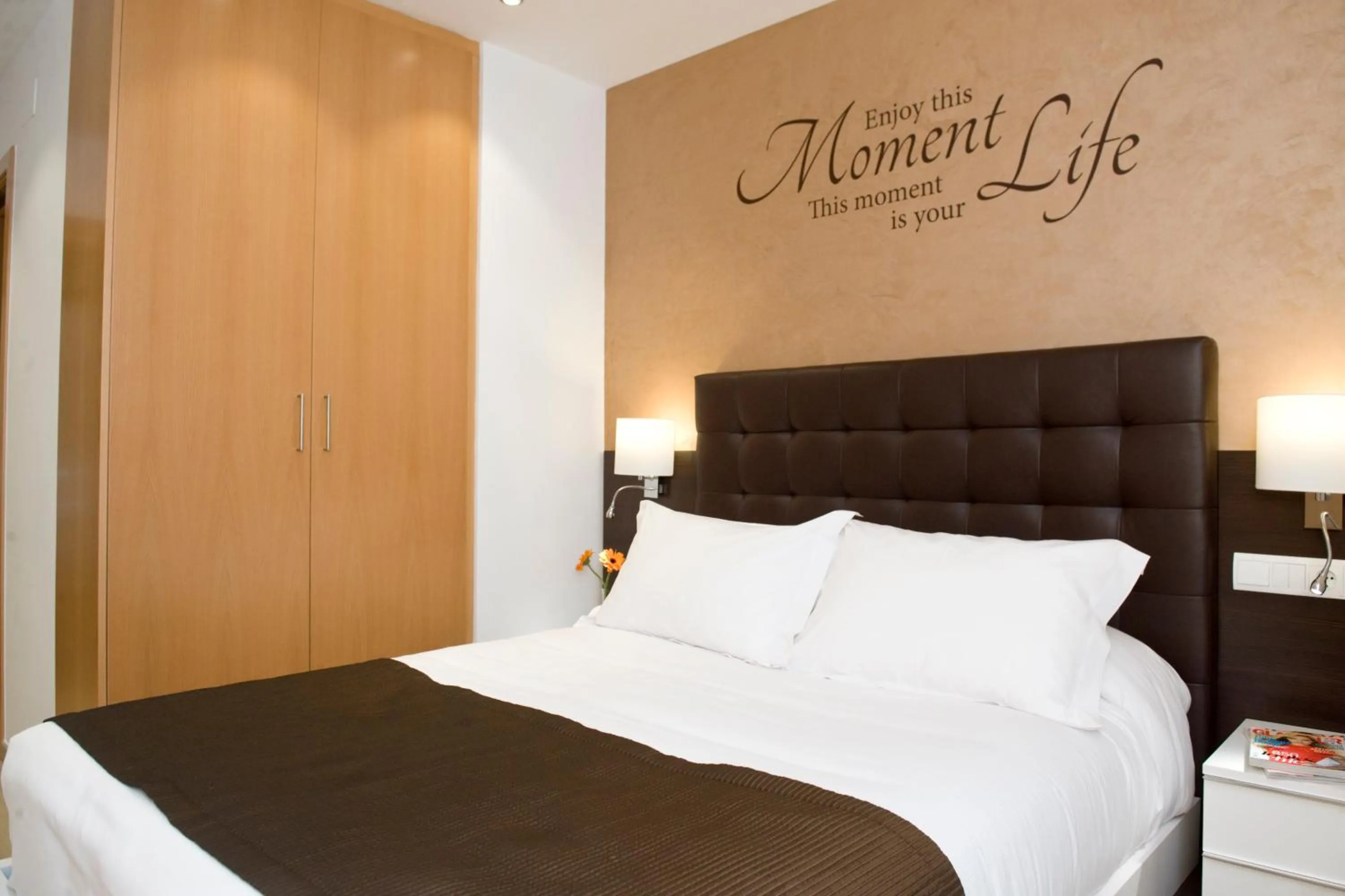 Bed in Home to Home Barcelona