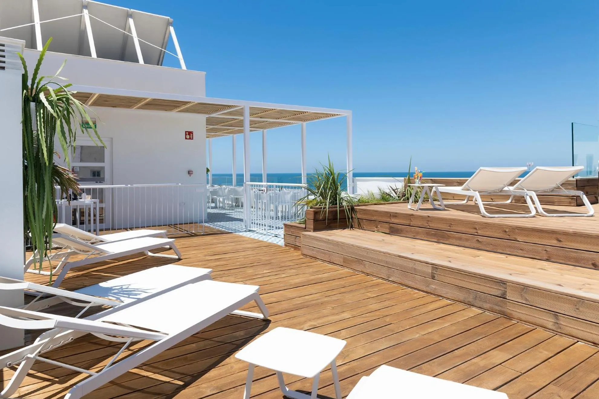 Balcony/Terrace in Alzocaire Hostal Boutique