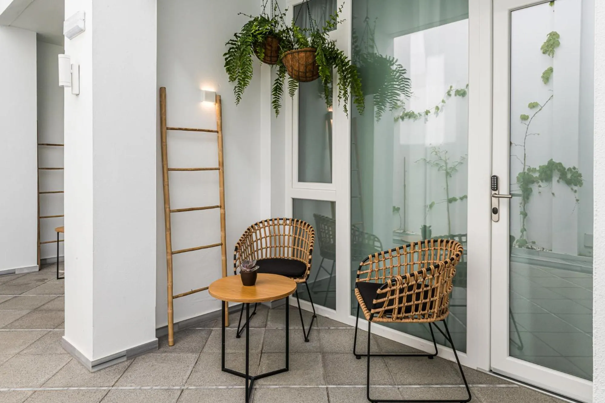 Balcony/Terrace in Alzocaire Hostal Boutique