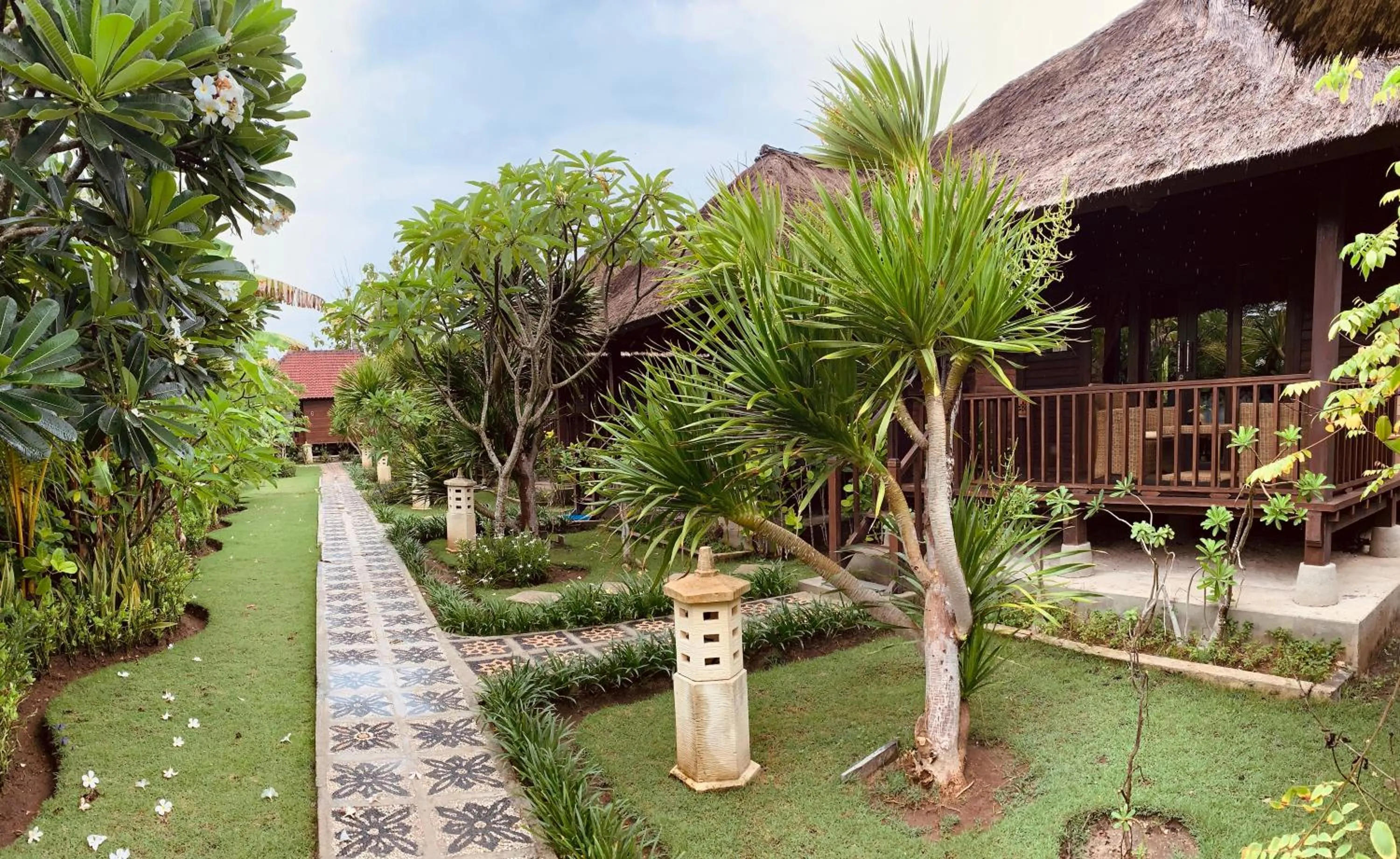 Garden in The Akah Cottage