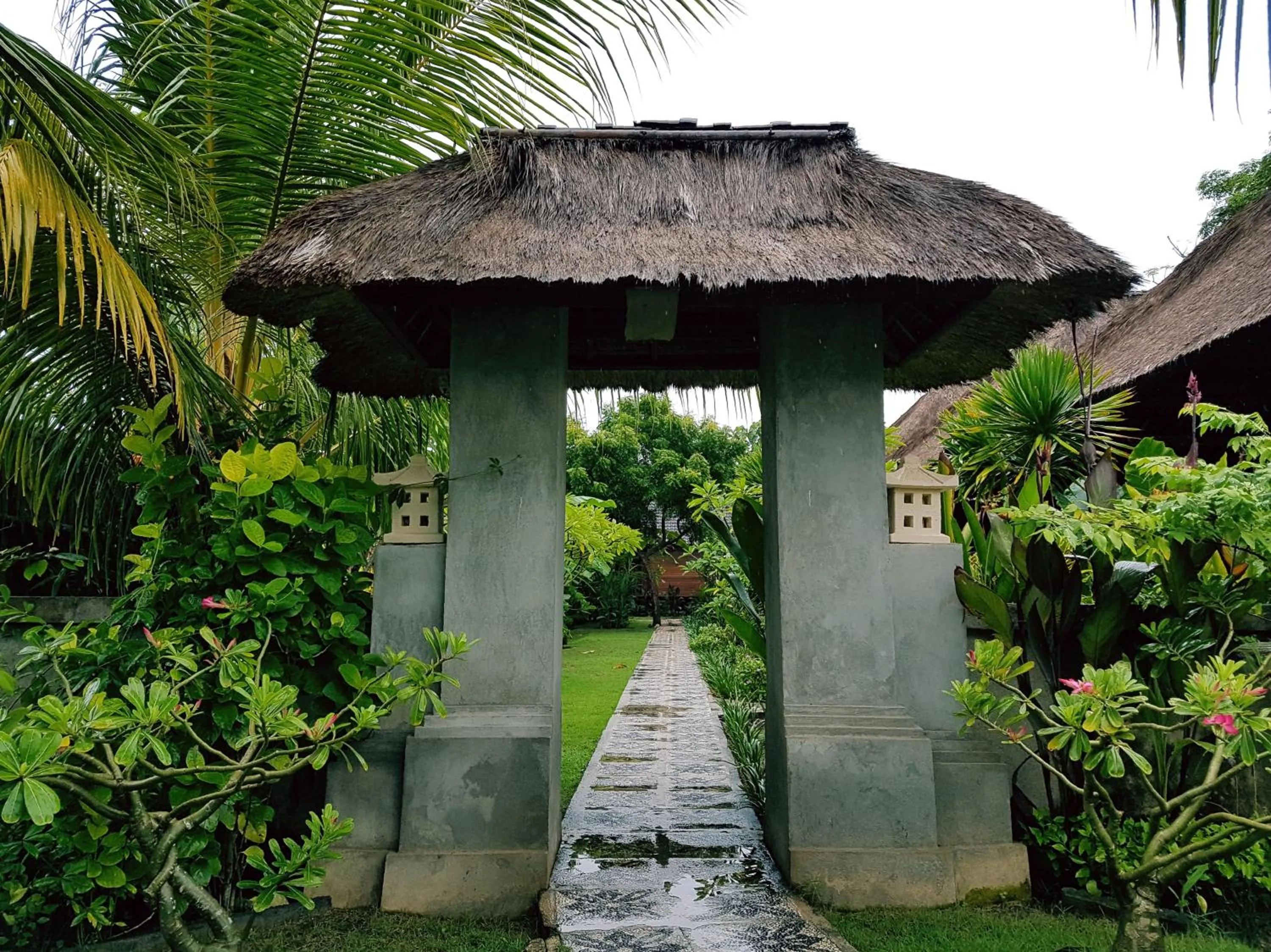 Garden in The Akah Cottage