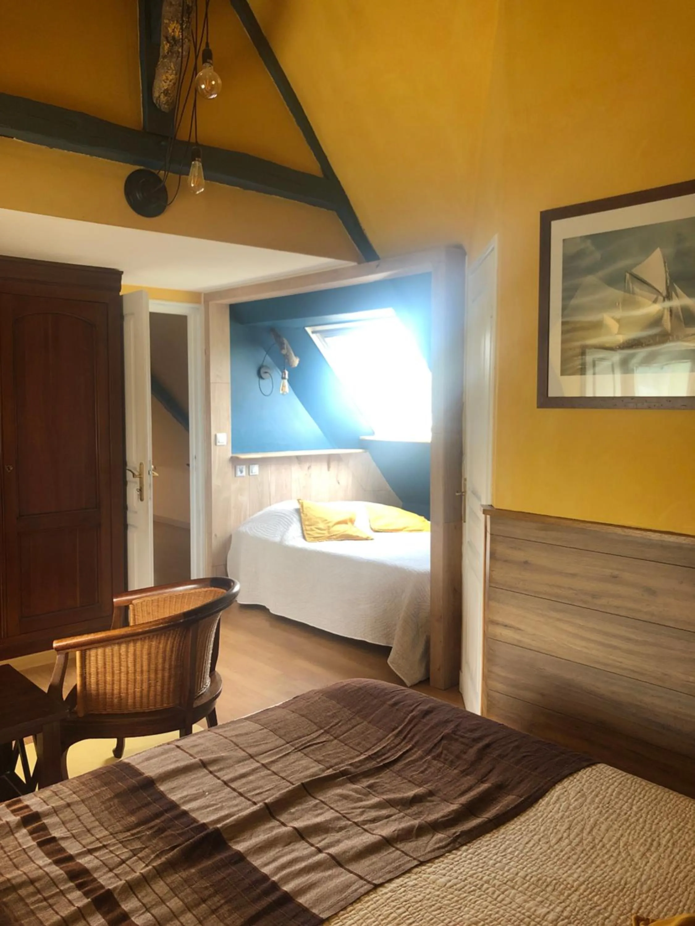 Bed in Chambres d'Hôtes Fleur de Sel